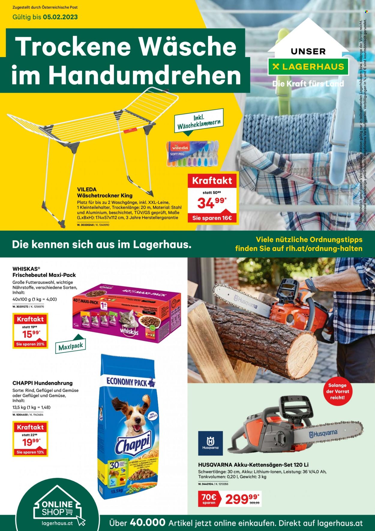 Angebote Lagerhaus - 23.1.2023 - 5.2.2023. Seite 1