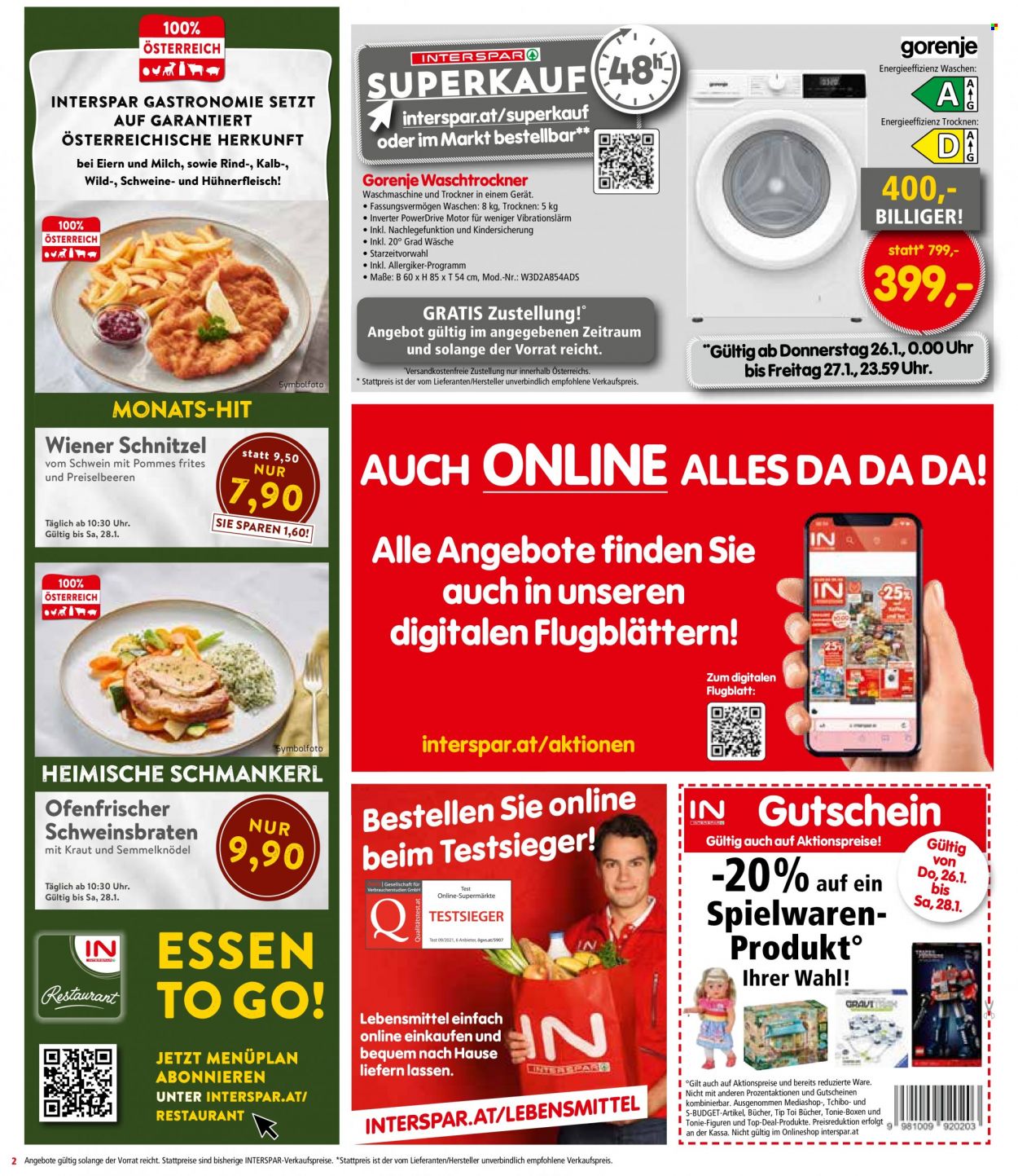 Angebote INTERSPAR - 26.1.2023 - 1.2.2023. Seite 2