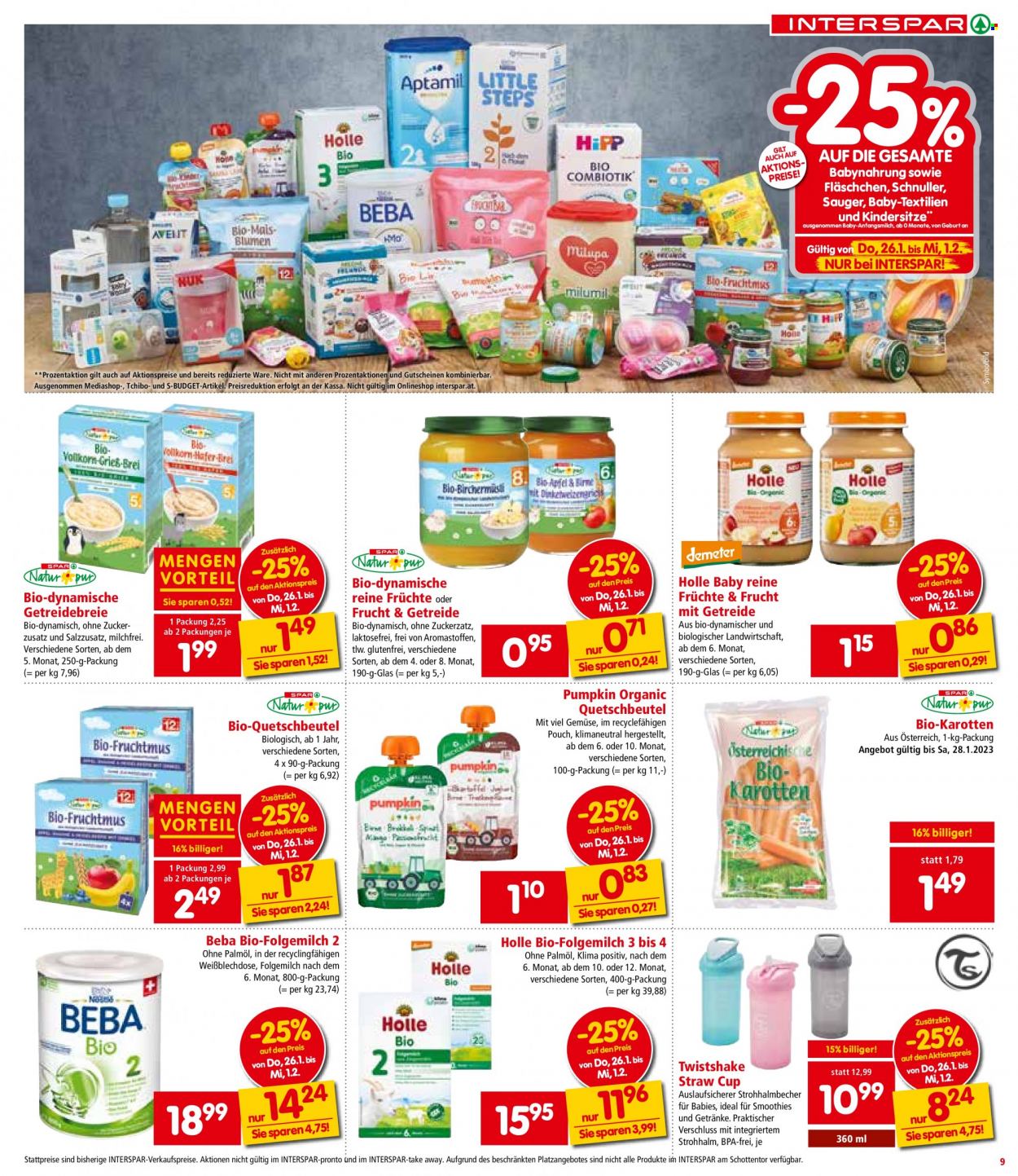 Angebote INTERSPAR - 26.1.2023 - 1.2.2023. Seite 9