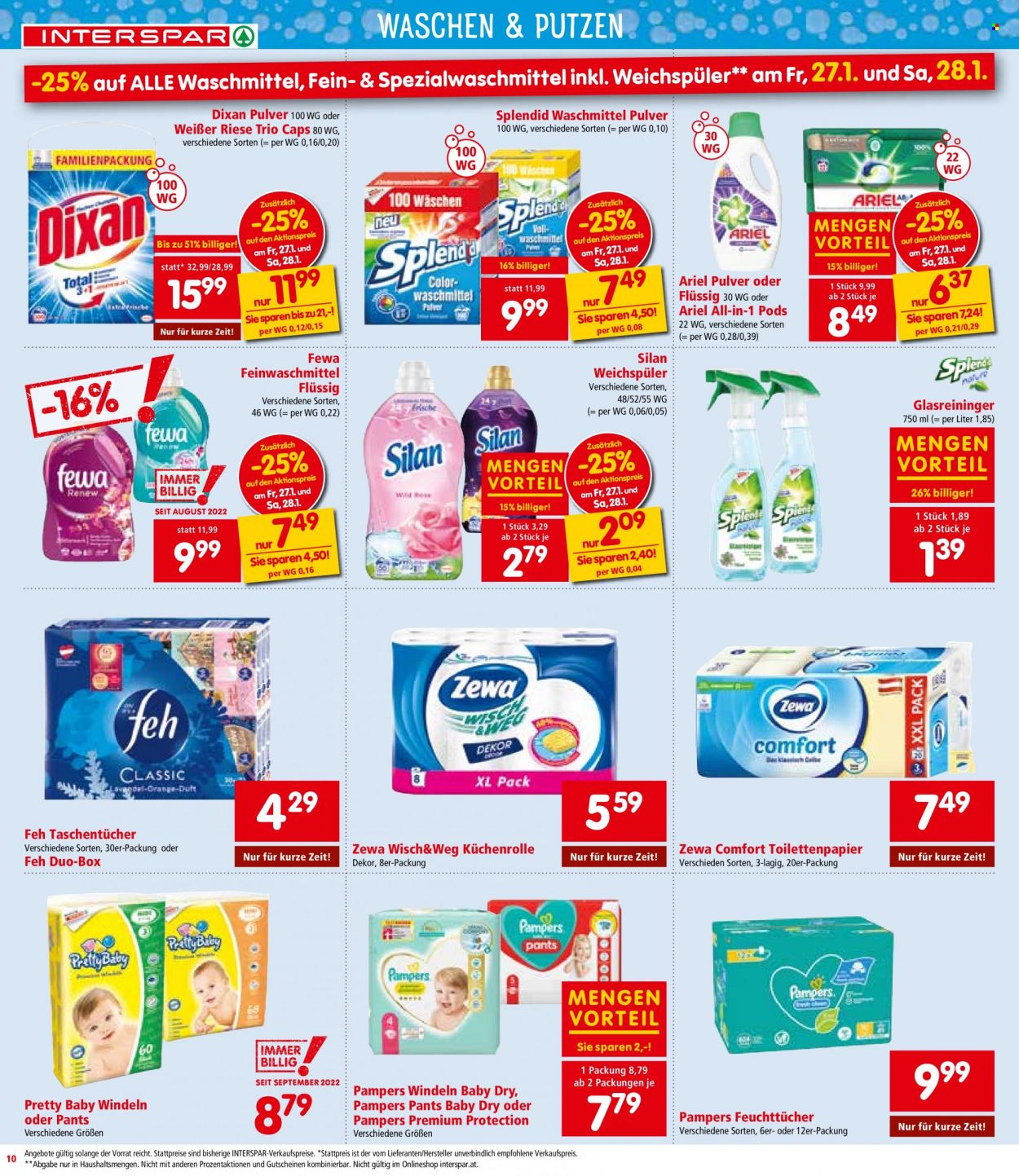 Angebote INTERSPAR - 26.1.2023 - 1.2.2023. Seite 10