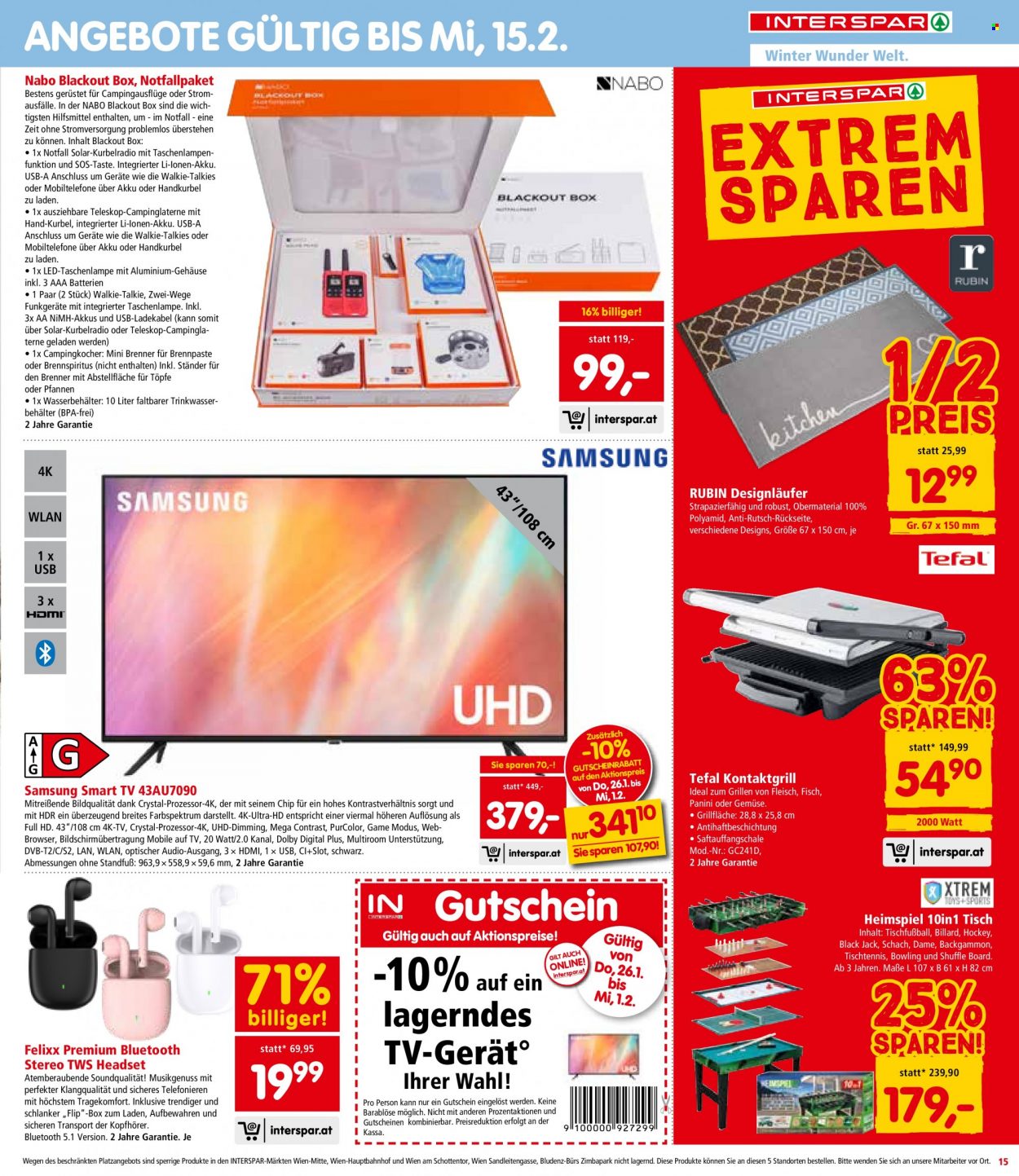 Angebote INTERSPAR - 26.1.2023 - 1.2.2023. Seite 15