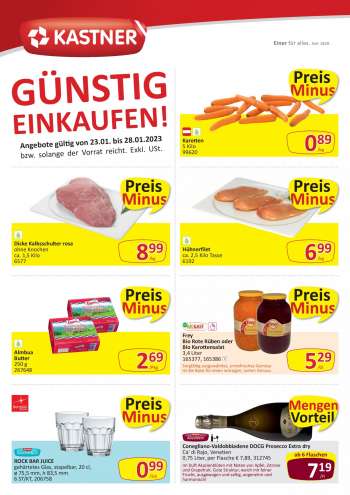 Angebote KASTNER - 23.1.2023 - 28.1.2023.