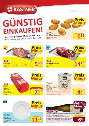 Angebote KASTNER - 30.1.2023 - 4.2.2023.