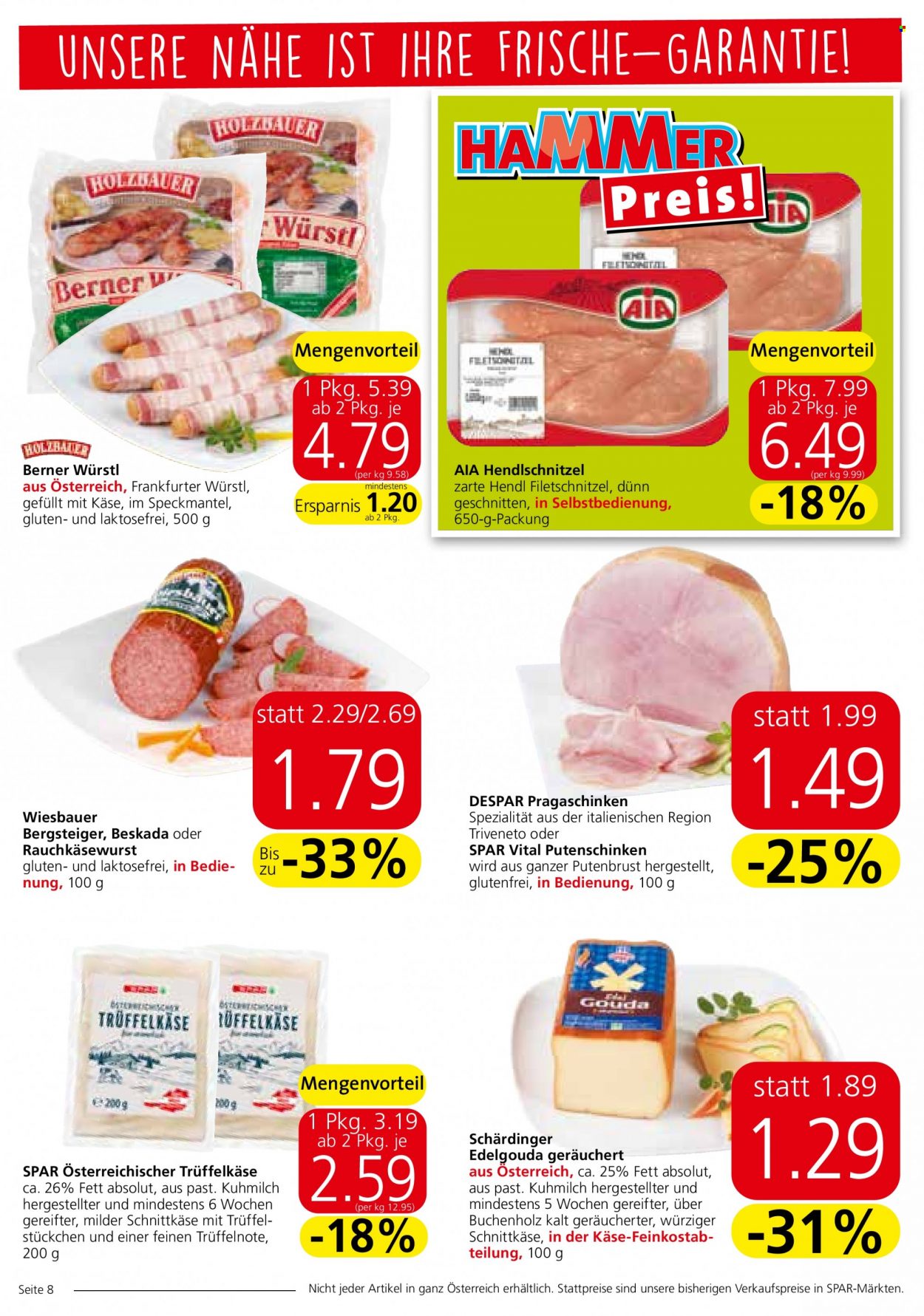 Angebote EUROSPAR - 26.1.2023 - 1.2.2023. Seite 8