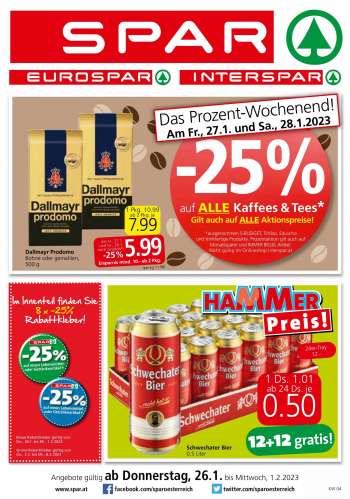 Angebote INTERSPAR - 26.1.2023 - 1.2.2023.