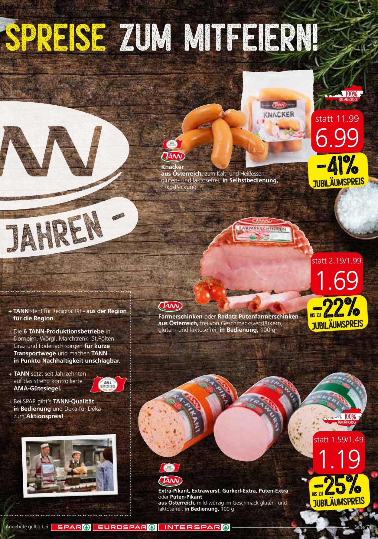 Angebote INTERSPAR - 26.1.2023 - 1.2.2023. Seite 7
