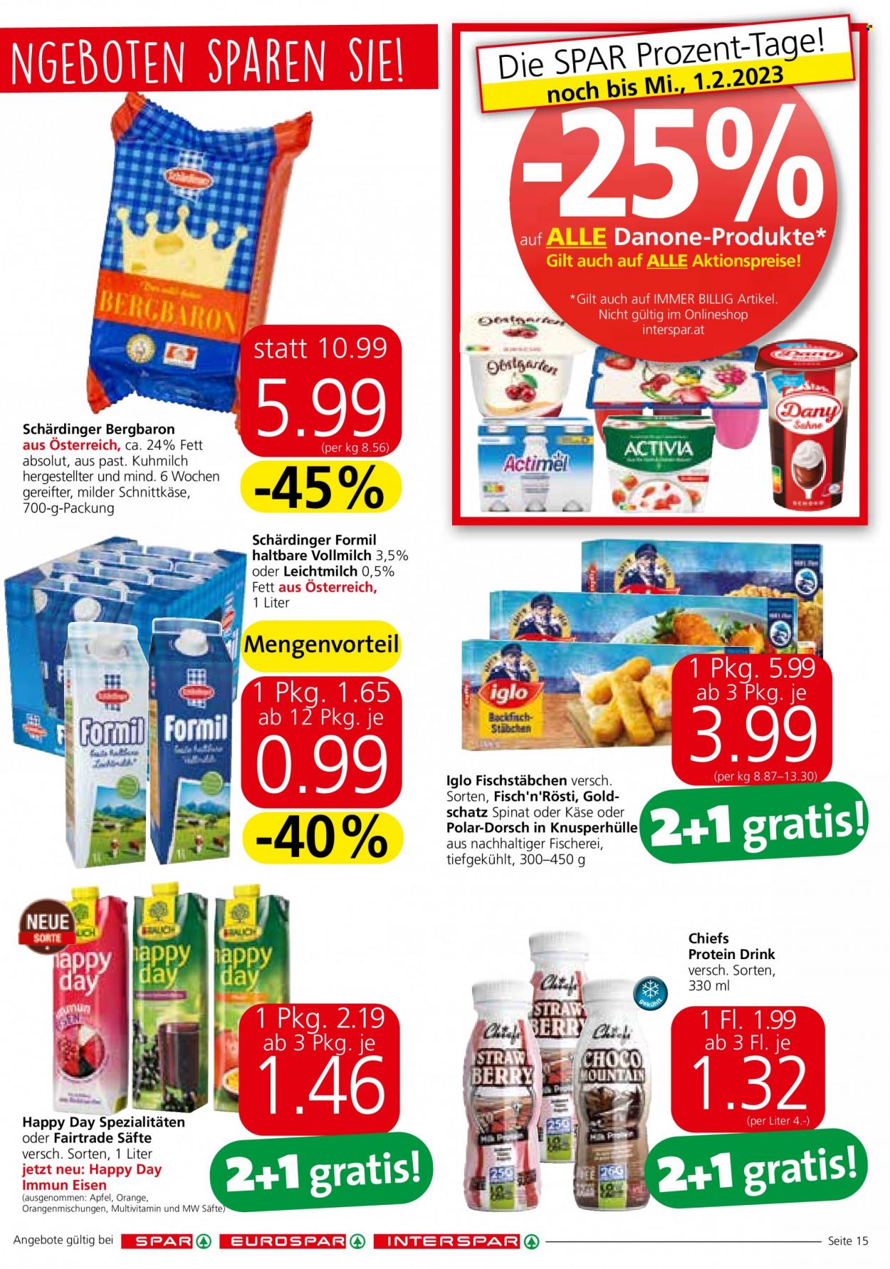 Angebote INTERSPAR - 26.1.2023 - 1.2.2023. Seite 15