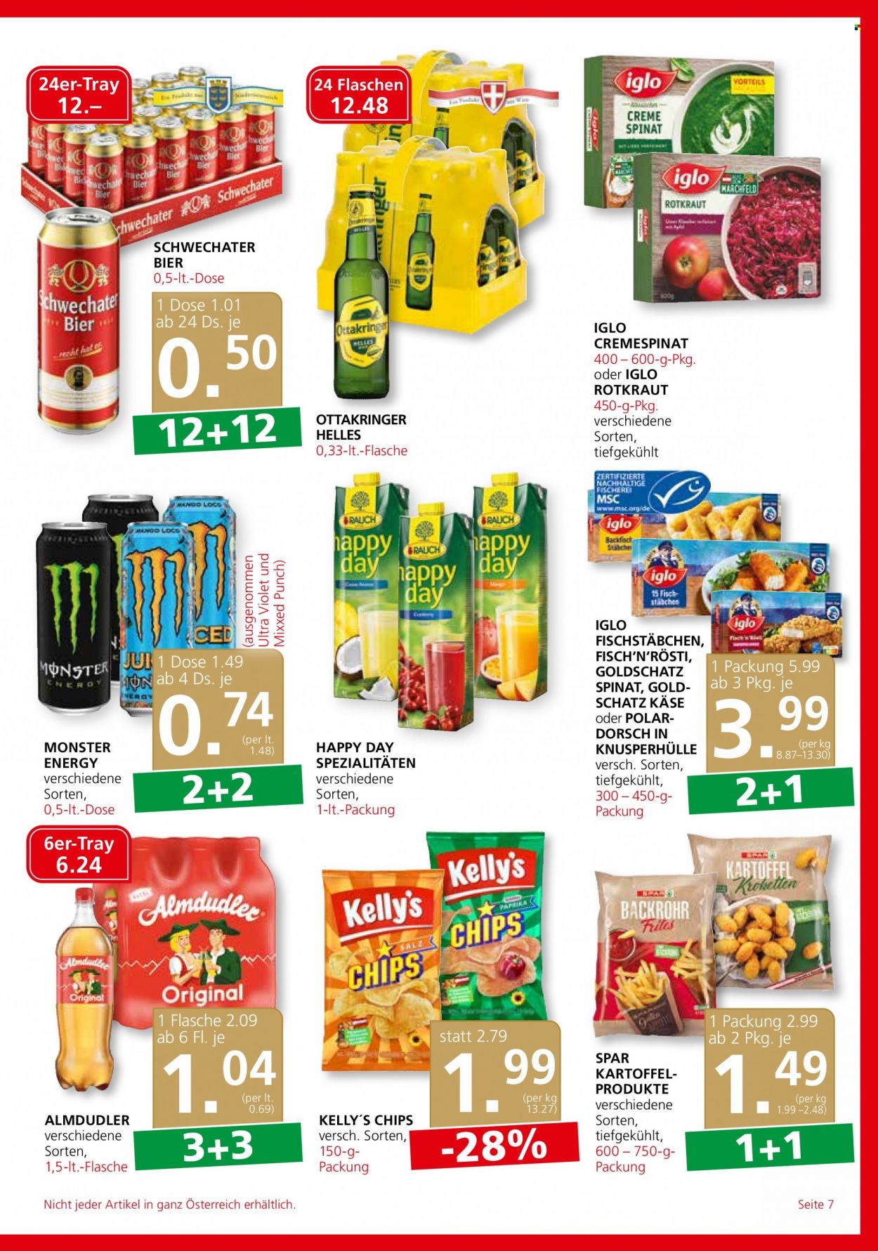 Angebote SPAR - 26.1.2023 - 1.2.2023. Seite 7