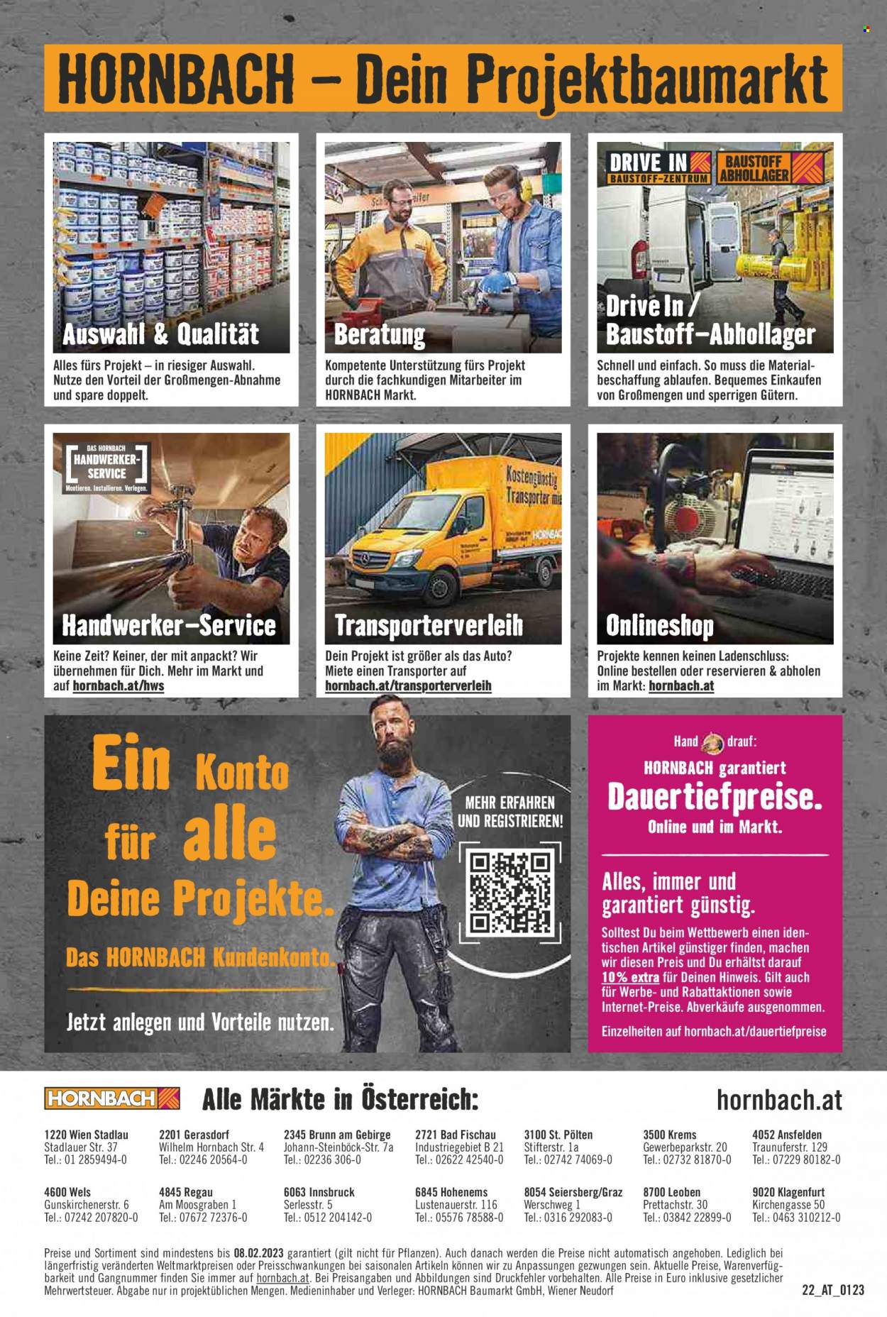 Angebote Hornbach - 25.1.2023 - 8.2.2023. Seite 22