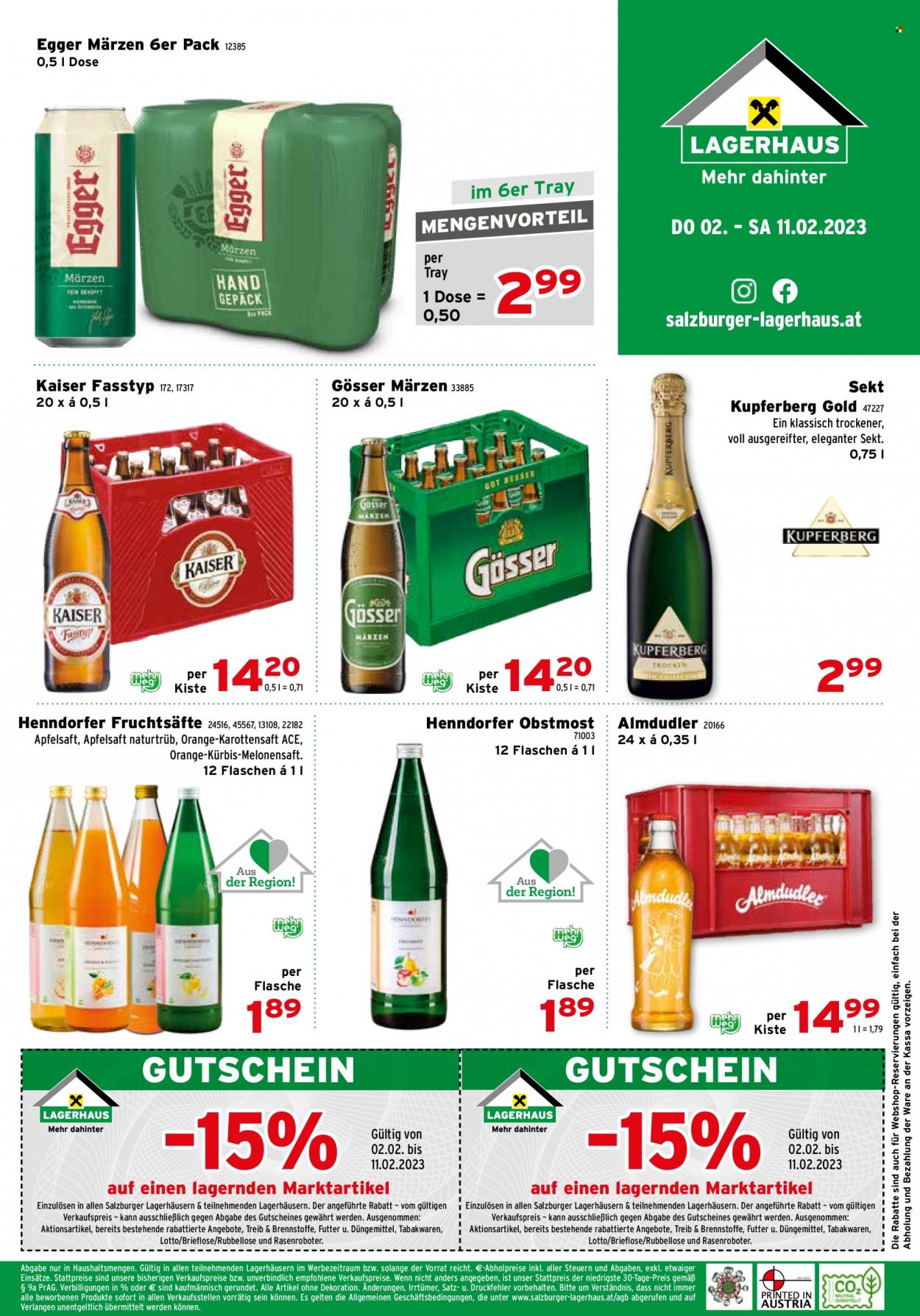 Angebote Salzburger Lagerhaus - 2.2.2023 - 11.2.2023. Seite 8