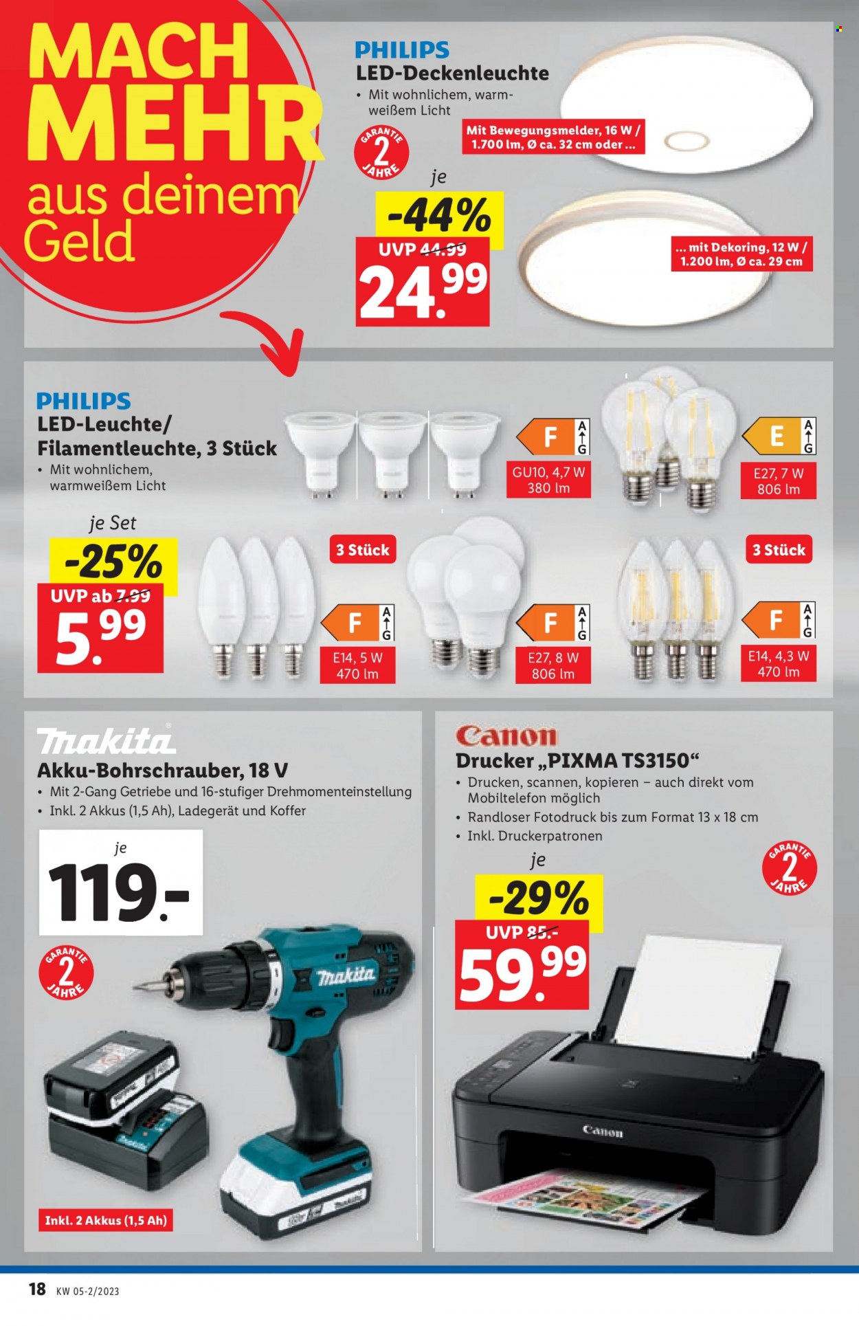 Angebote Lidl - 2.2.2023 - 8.2.2023. Seite 18