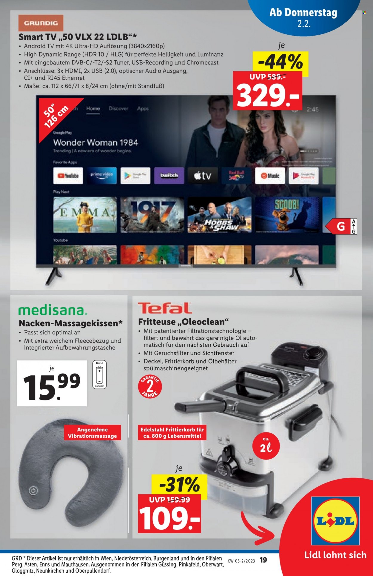 Angebote Lidl - 2.2.2023 - 8.2.2023. Seite 19