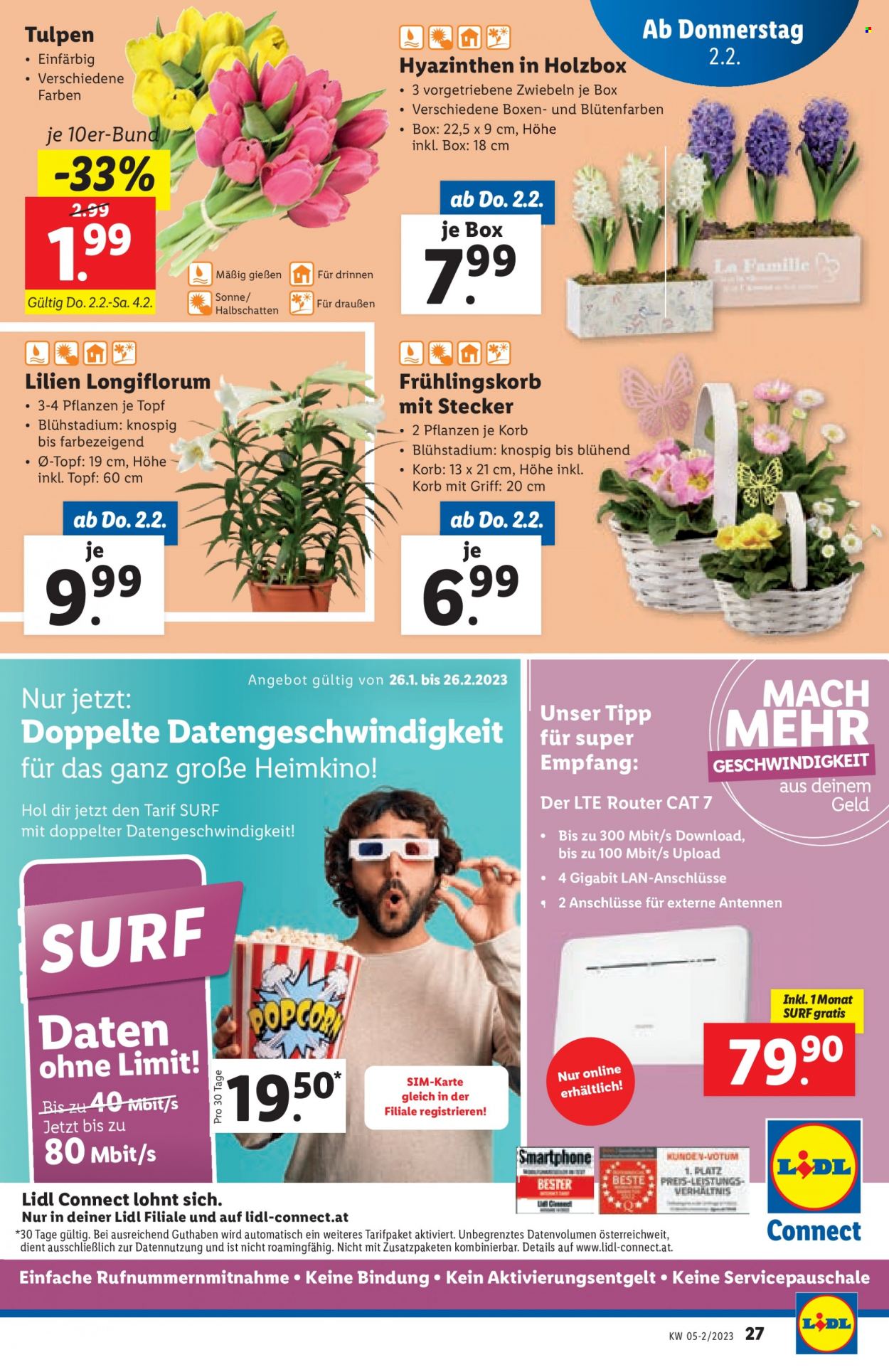 Angebote Lidl - 2.2.2023 - 8.2.2023. Seite 27