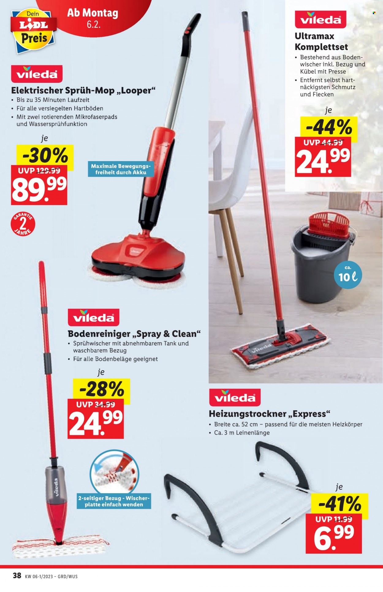 Angebote Lidl - 2.2.2023 - 8.2.2023. Seite 38