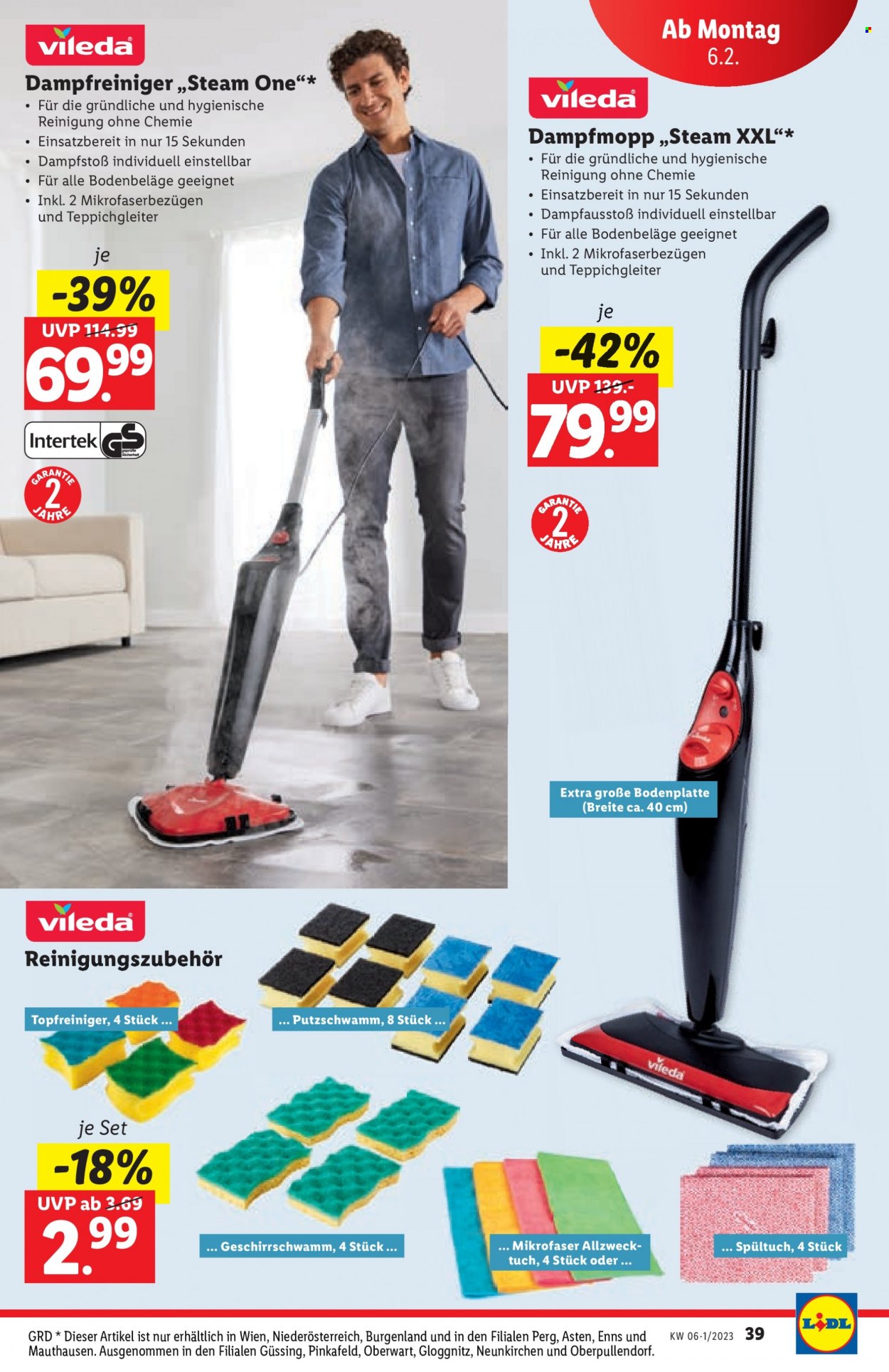 Angebote Lidl - 2.2.2023 - 8.2.2023. Seite 39