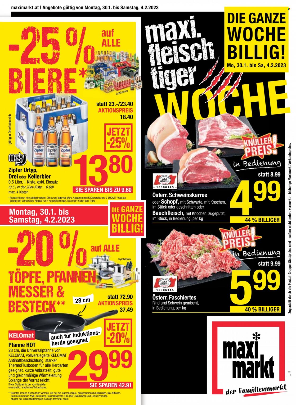 Angebote Maximarkt - 30.1.2023 - 4.2.2023. Seite 1