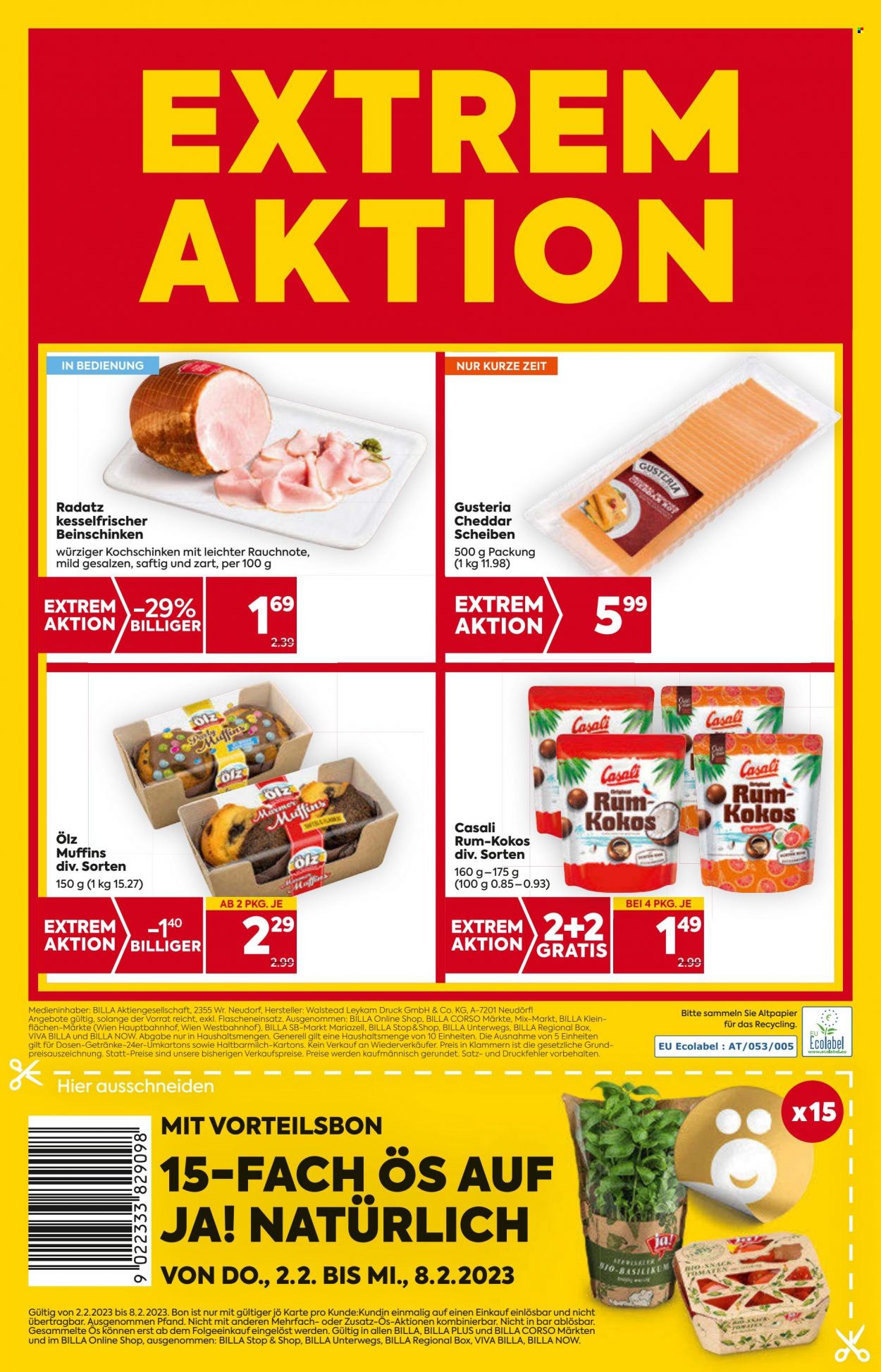 Angebote Billa - 2.2.2023 - 8.2.2023. Seite 16