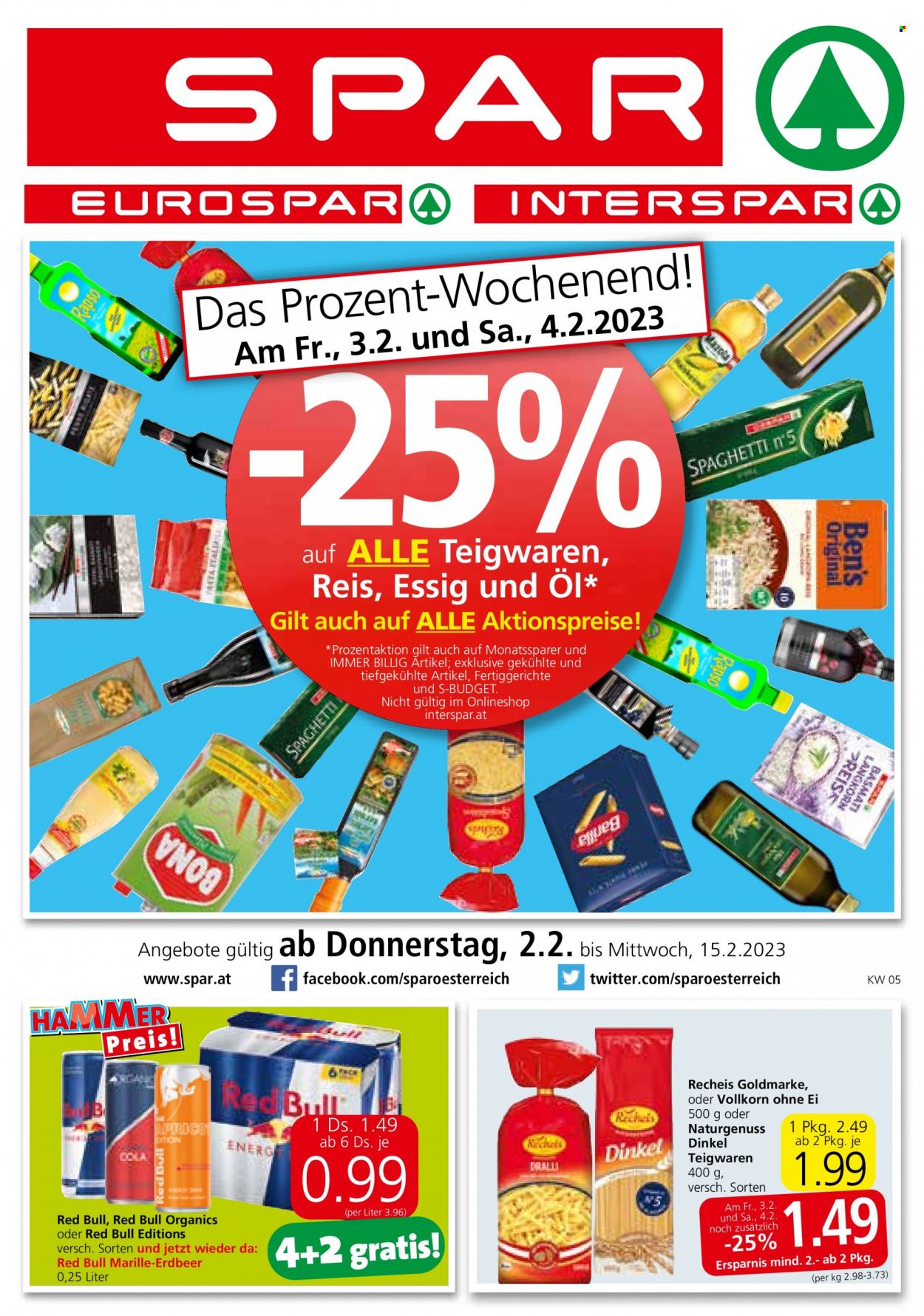 Angebote EUROSPAR - 2.2.2023 - 15.2.2023. Seite 1