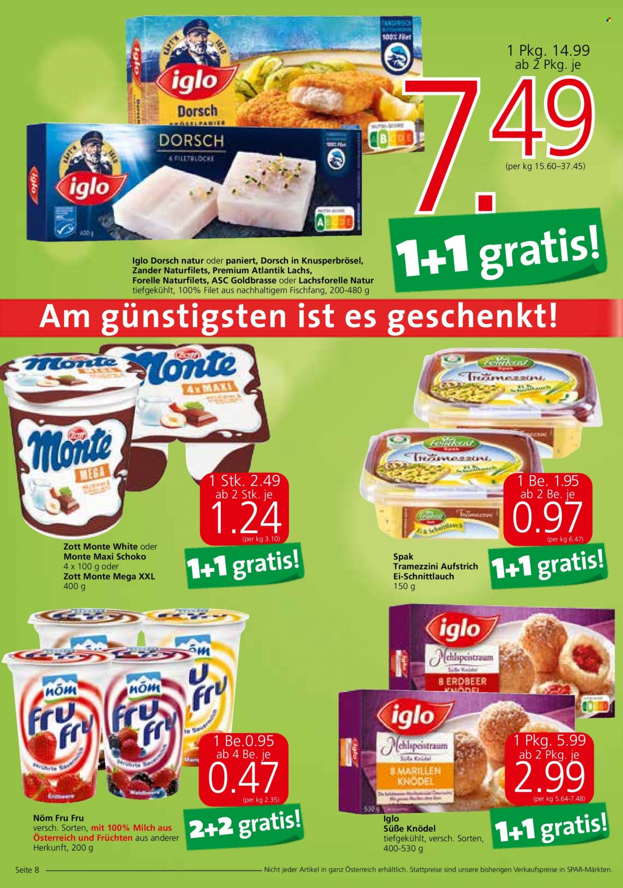 Angebote EUROSPAR - 2.2.2023 - 15.2.2023. Seite 8
