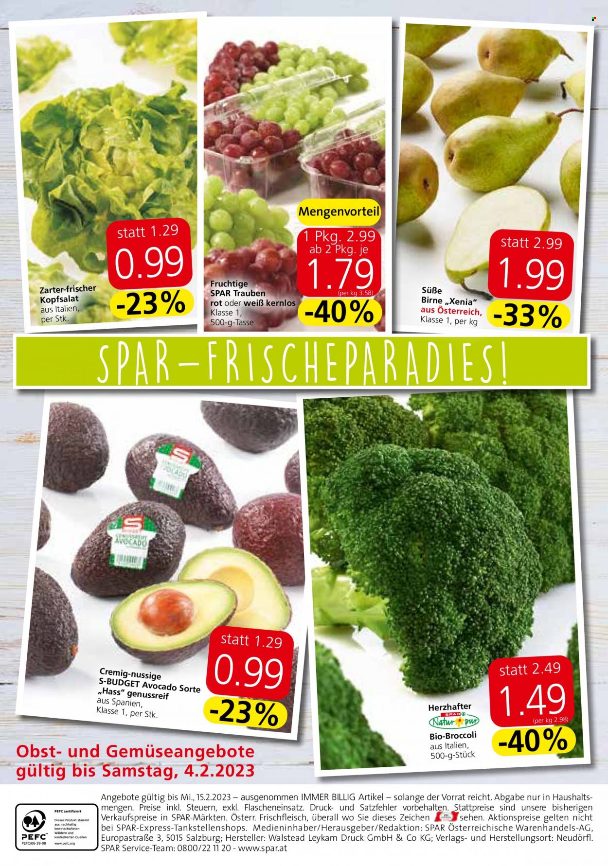 Angebote EUROSPAR - 2.2.2023 - 15.2.2023. Seite 20