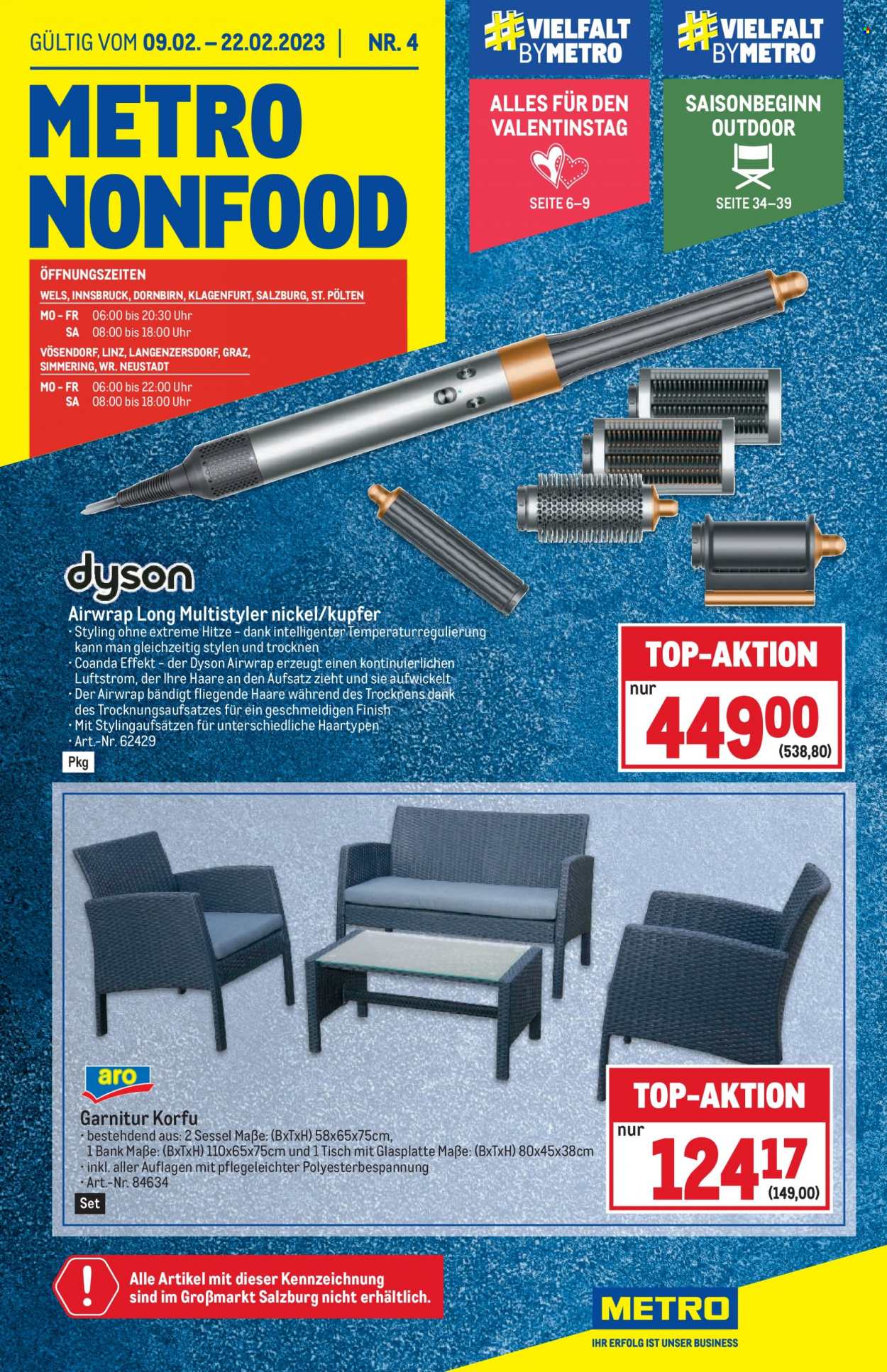 Angebote Metro - 9.2.2023 - 22.2.2023. Seite 1