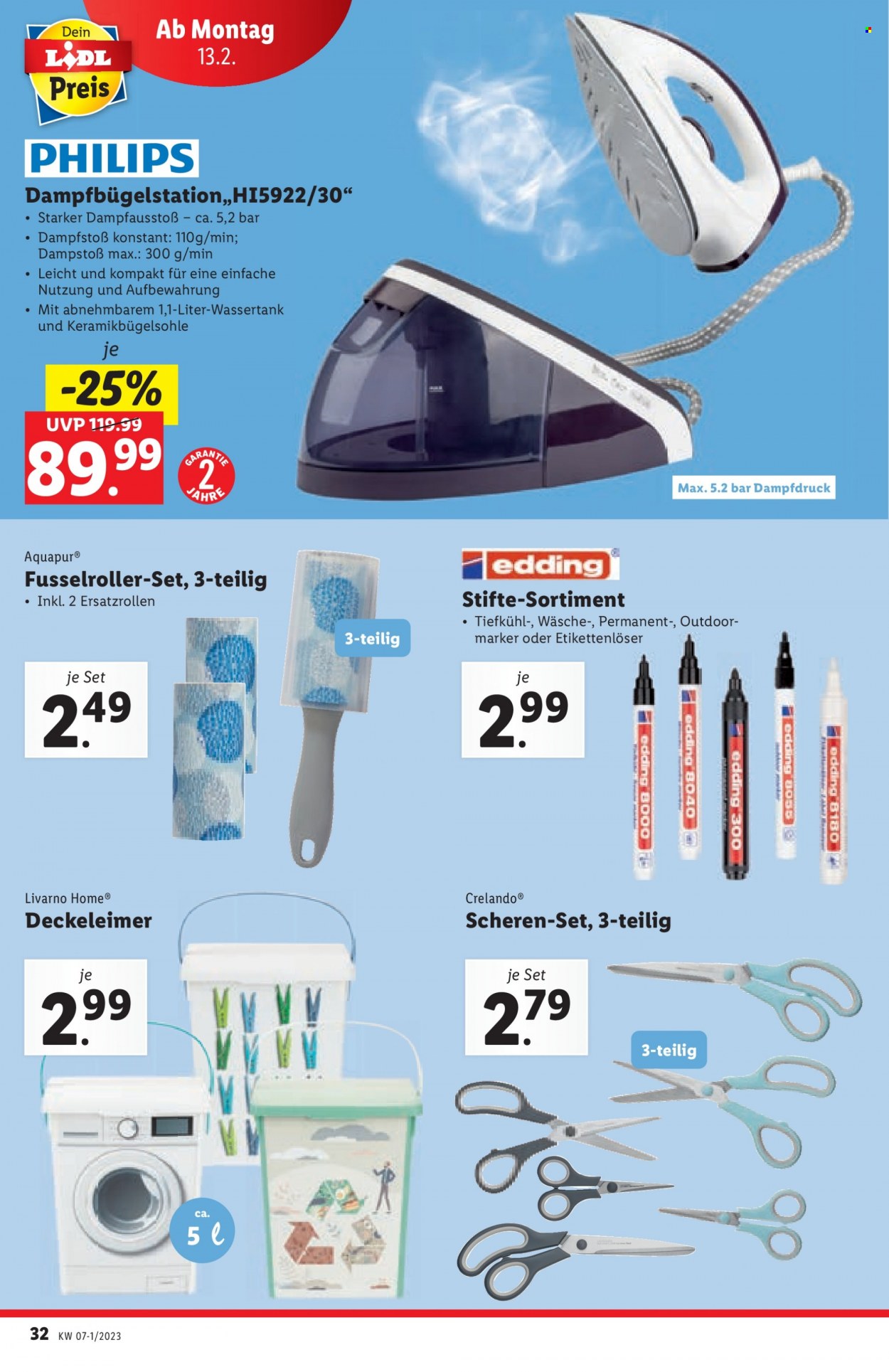 Angebote Lidl - 9.2.2023 - 15.2.2023. Seite 32