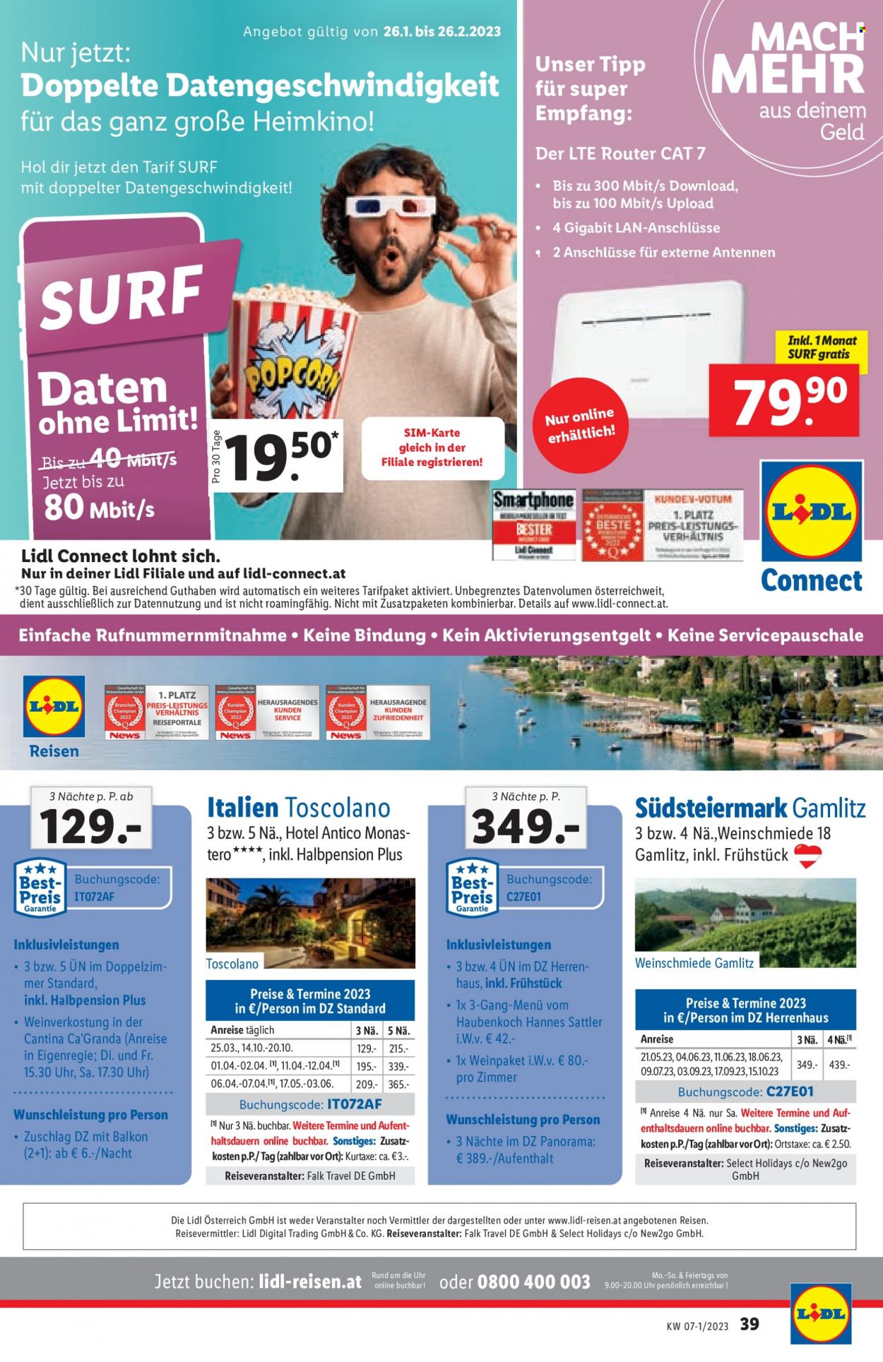 Angebote Lidl - 9.2.2023 - 15.2.2023. Seite 39