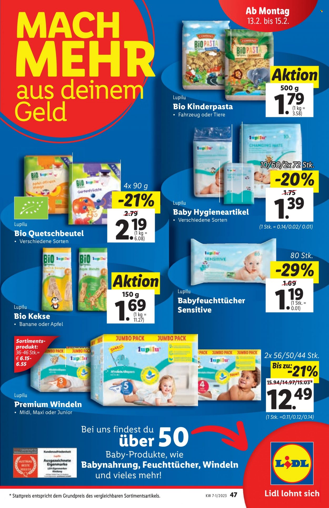 Angebote Lidl - 9.2.2023 - 15.2.2023. Seite 47