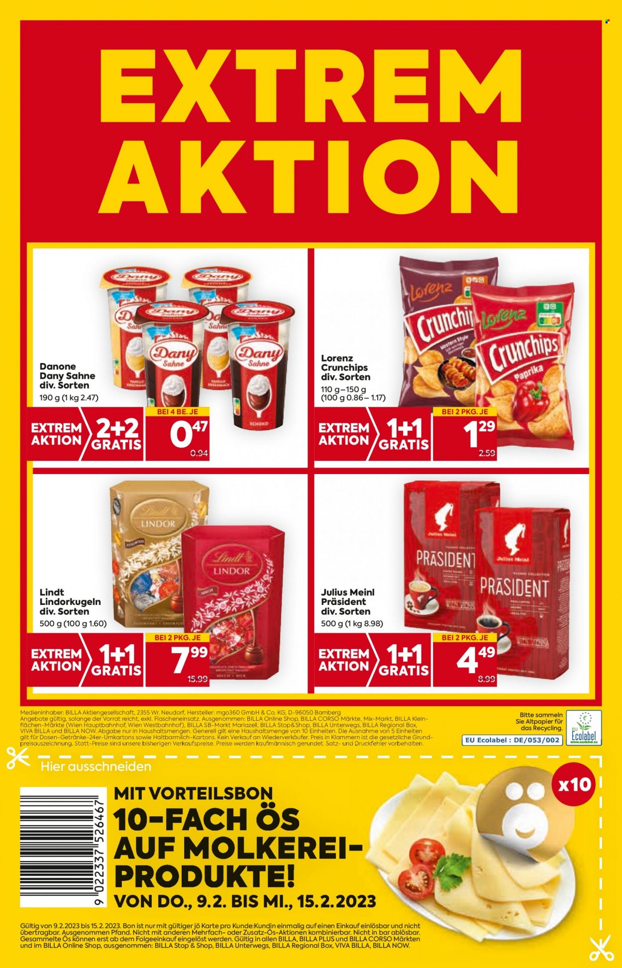Angebote Billa - 9.2.2023 - 15.2.2023. Seite 16