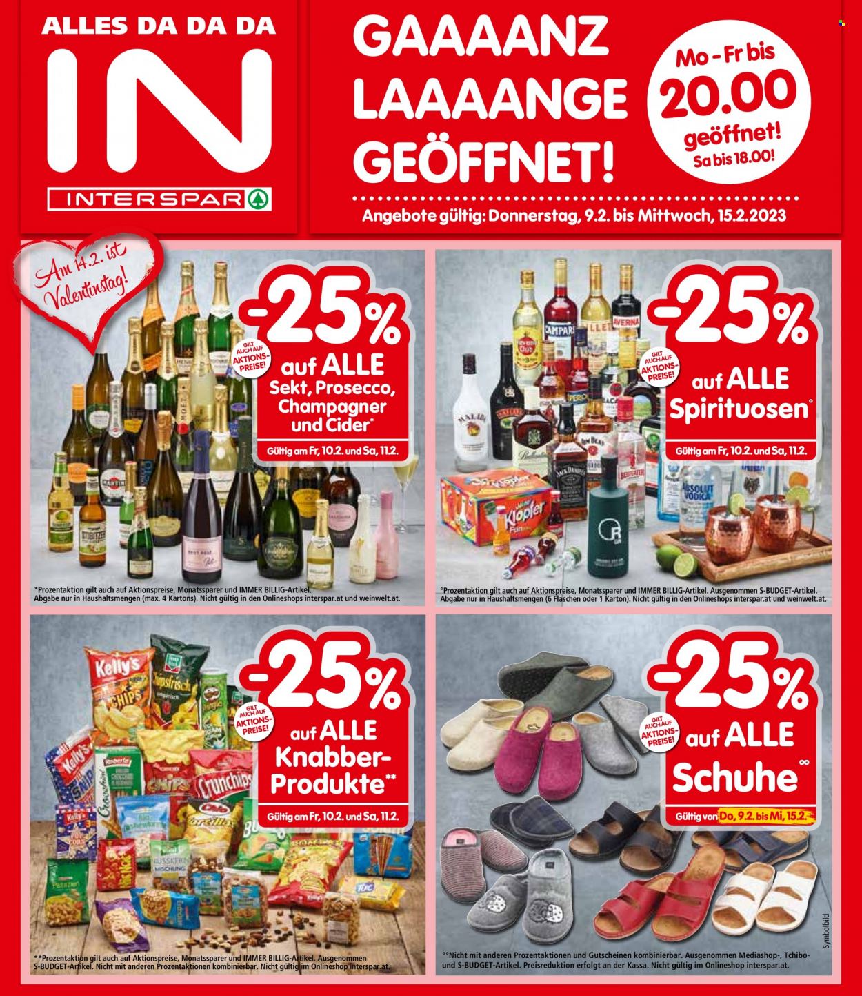 Angebote INTERSPAR - 9.2.2023 - 15.2.2023. Seite 1