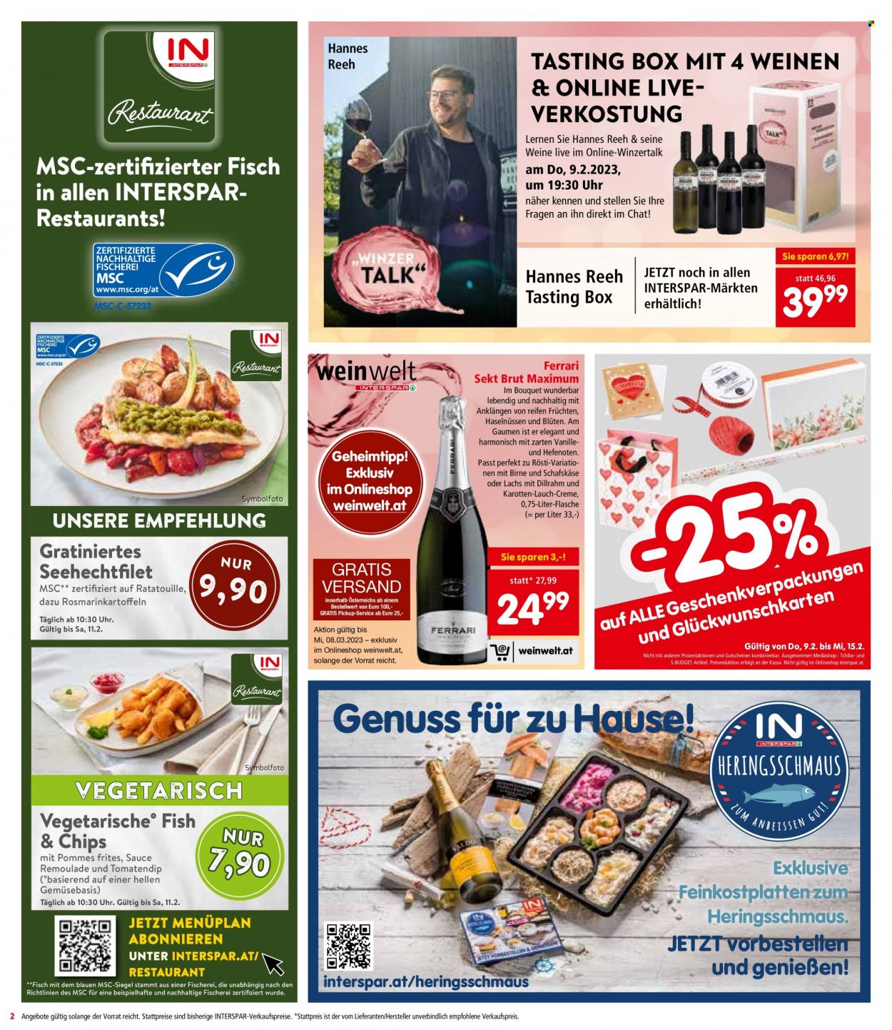 Angebote INTERSPAR - 9.2.2023 - 15.2.2023. Seite 2