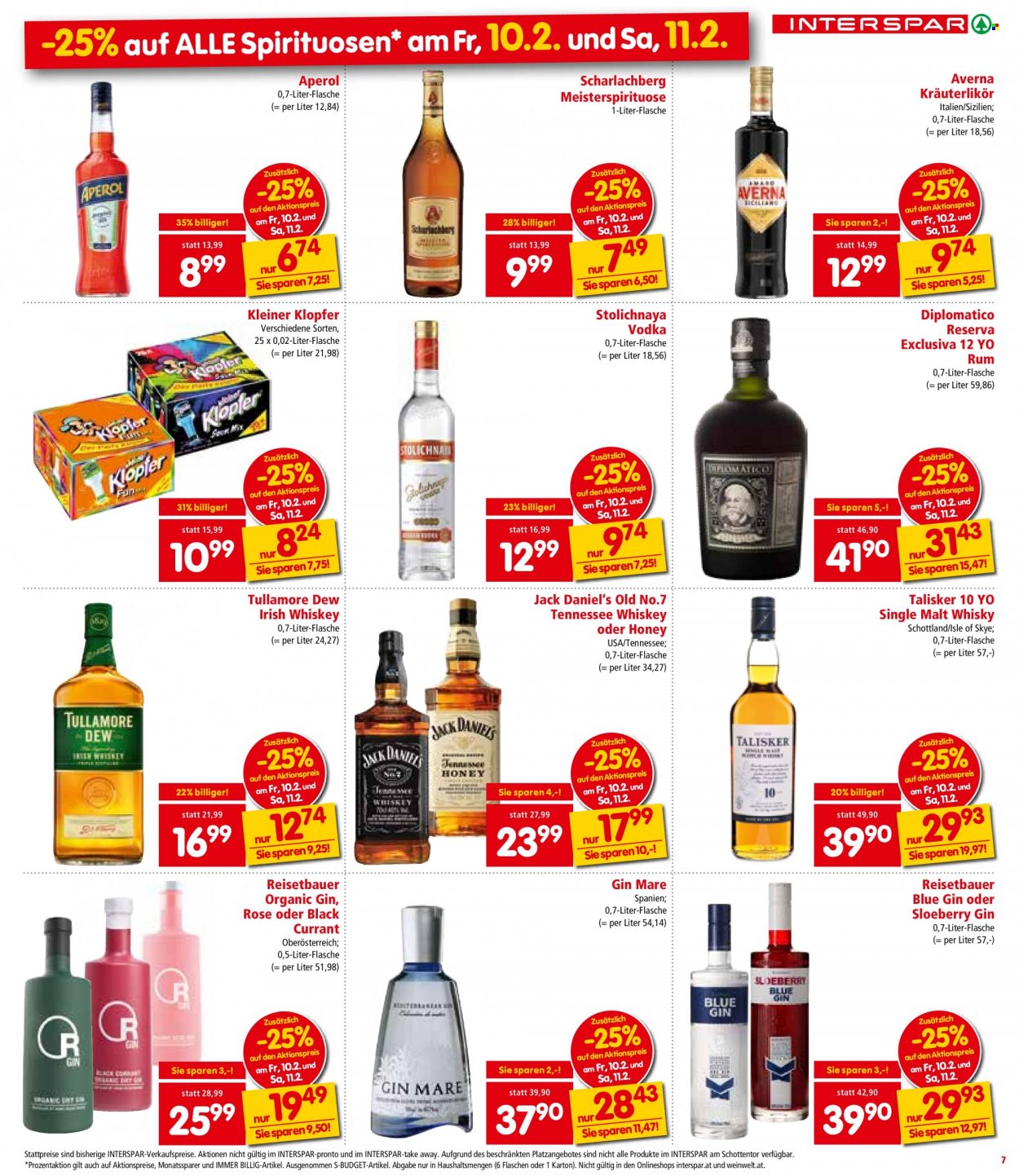Angebote INTERSPAR - 9.2.2023 - 15.2.2023. Seite 7