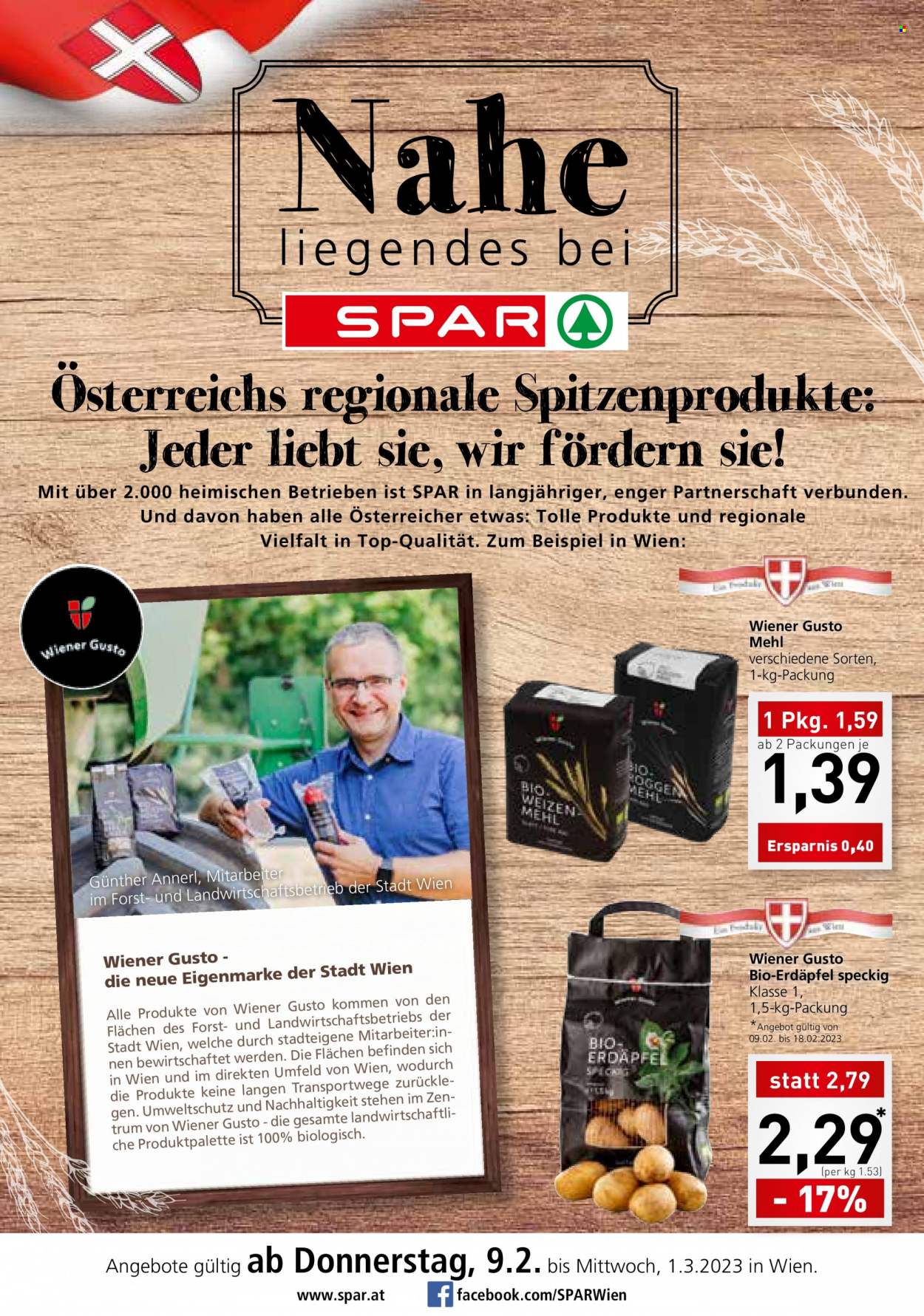Angebote SPAR - 9.2.2023 - 1.3.2023. Seite 1