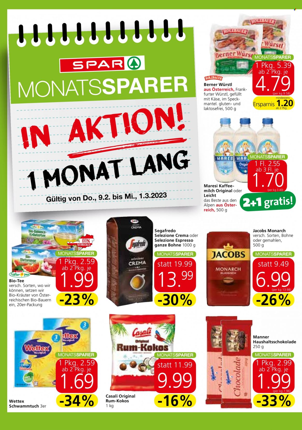Angebote EUROSPAR - 9.2.2023 - 15.2.2023. Seite 10