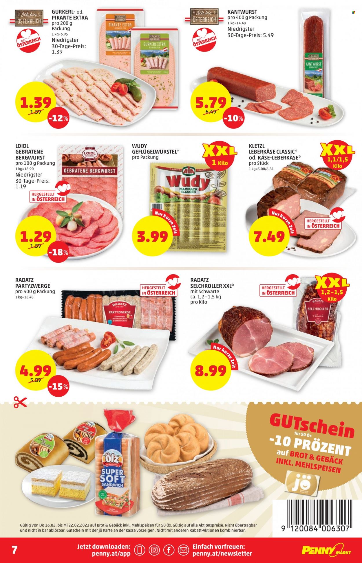 Angebote Penny - 16.2.2023 - 22.2.2023. Seite 7