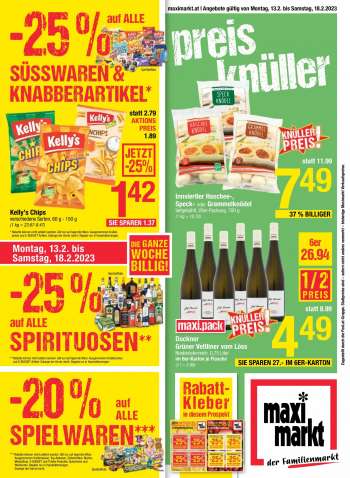 Angebote Maximarkt - 13.2.2023 - 18.2.2023.