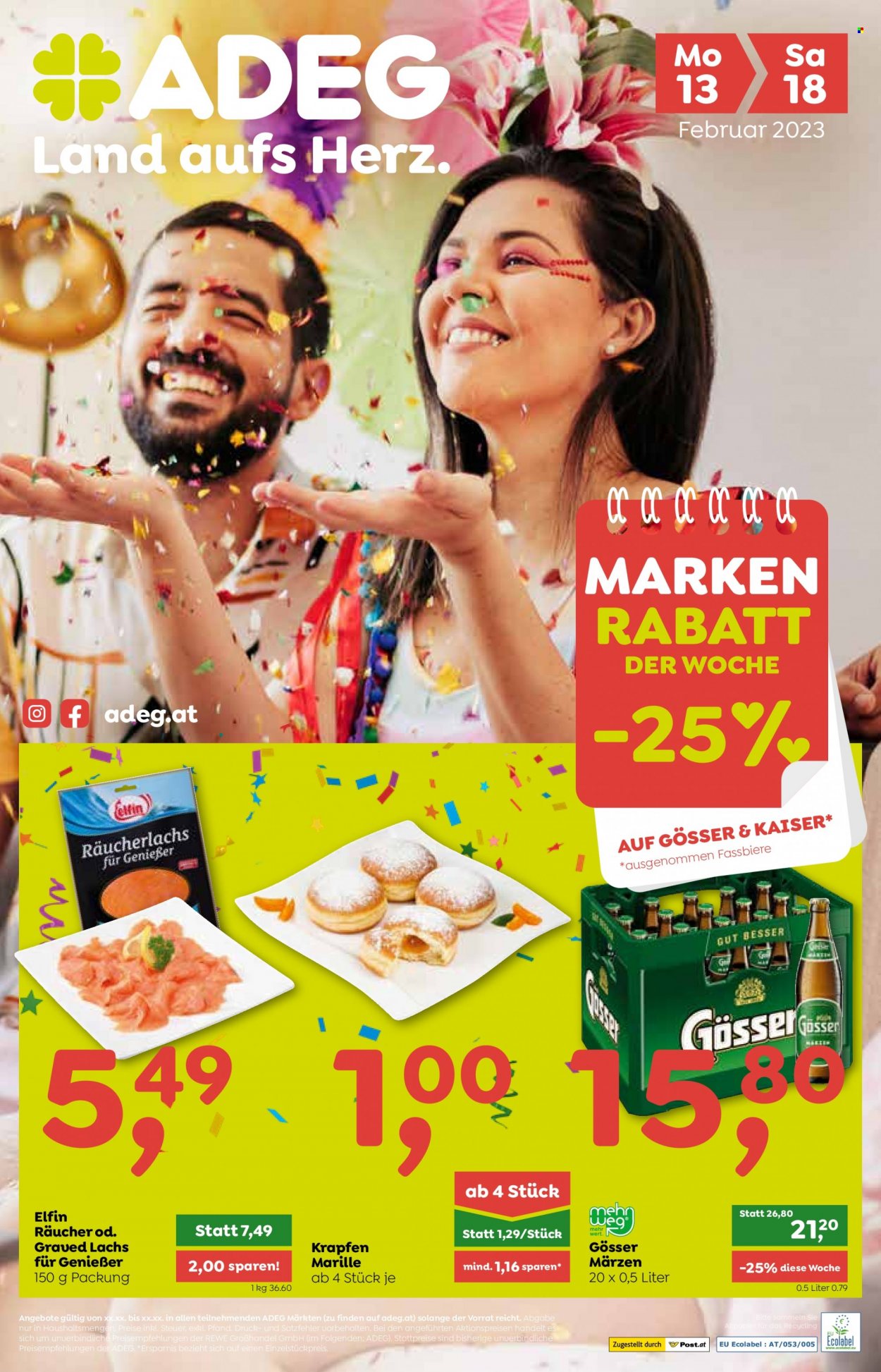 Angebote ADEG - 13.2.2023 - 18.2.2023. Seite 1