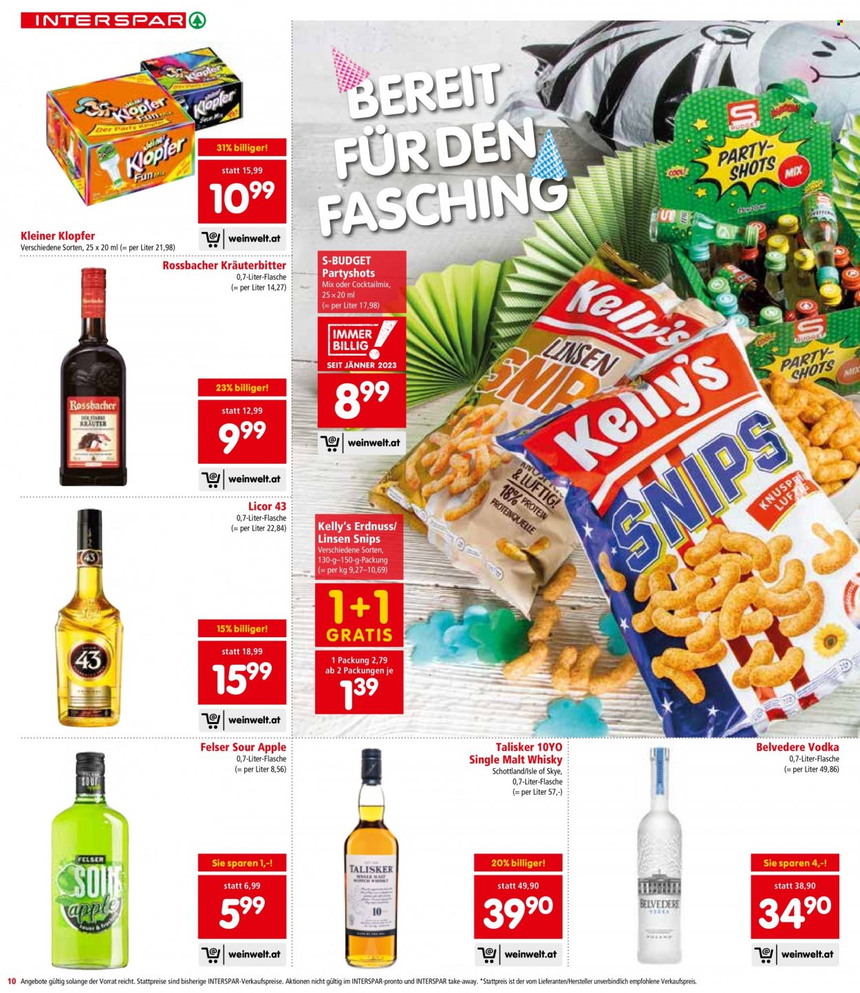 Angebote INTERSPAR - 16.2.2023 - 1.3.2023. Seite 10