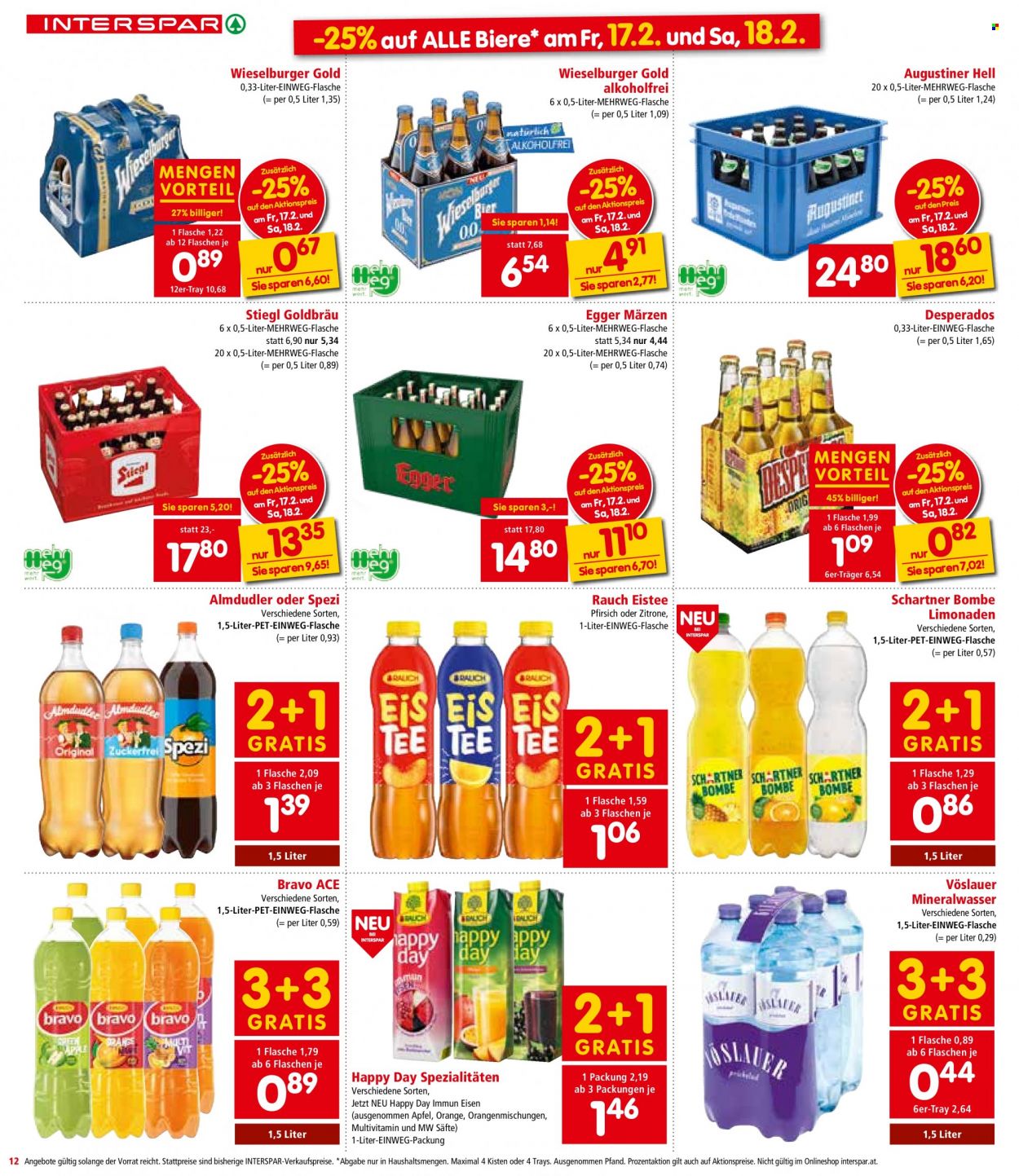 Angebote INTERSPAR - 16.2.2023 - 1.3.2023. Seite 12