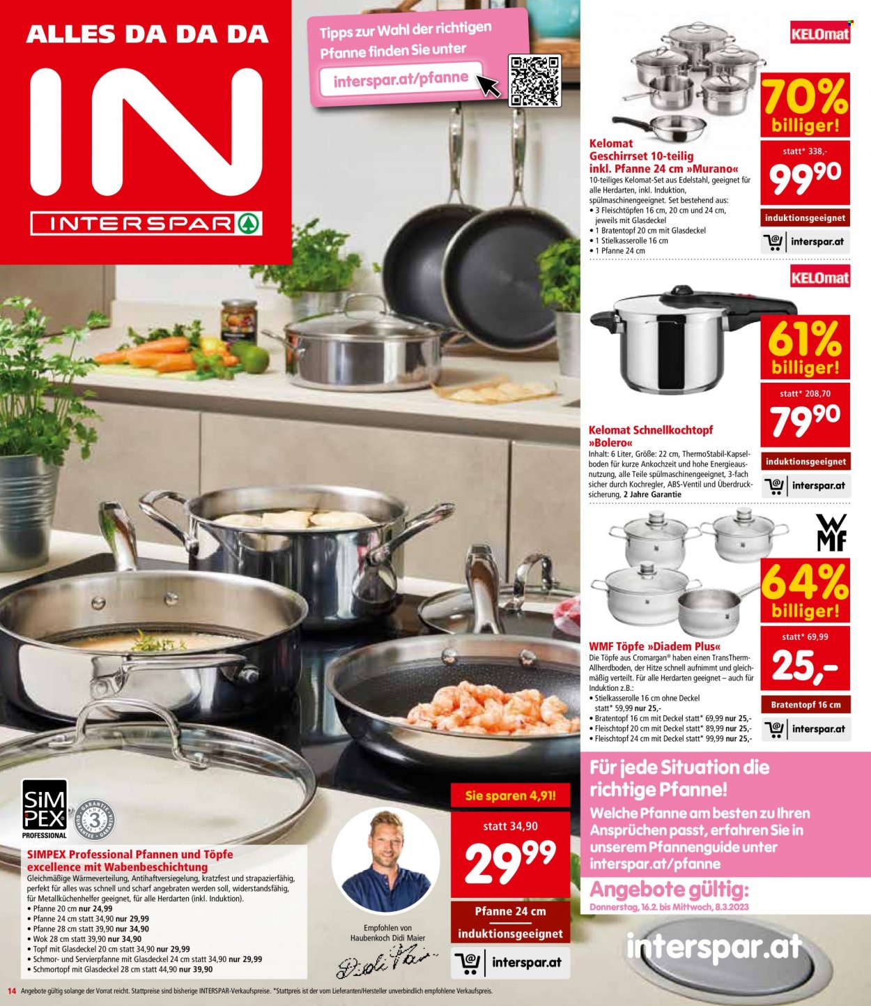 Angebote INTERSPAR - 16.2.2023 - 1.3.2023. Seite 14