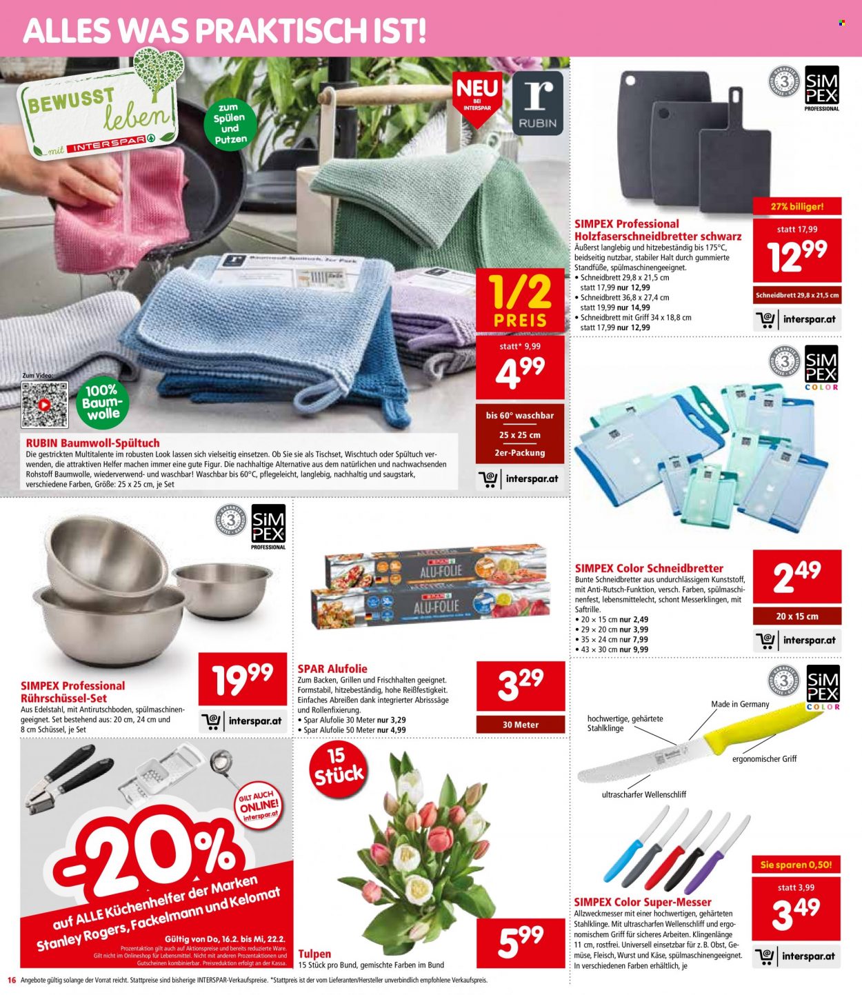 Angebote INTERSPAR - 16.2.2023 - 1.3.2023. Seite 16