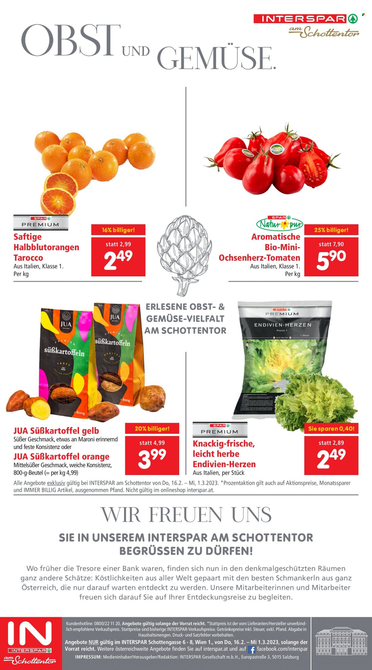 Angebote INTERSPAR - 16.2.2023 - 1.3.2023. Seite 20