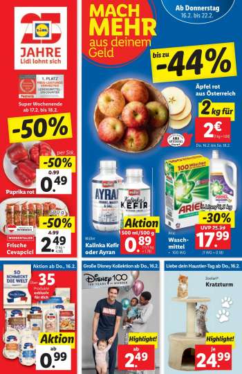 Angebote Lidl - 16.2.2023 - 22.2.2023.