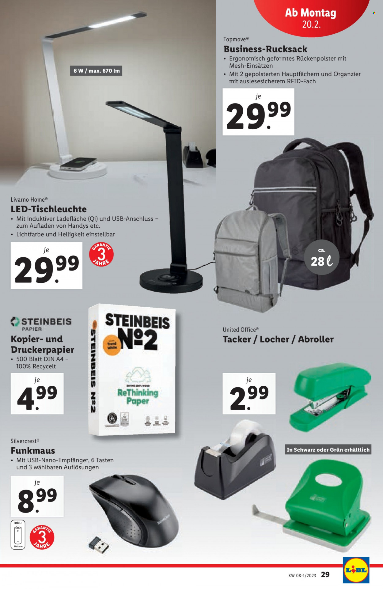 Angebote Lidl - 16.2.2023 - 22.2.2023. Seite 29