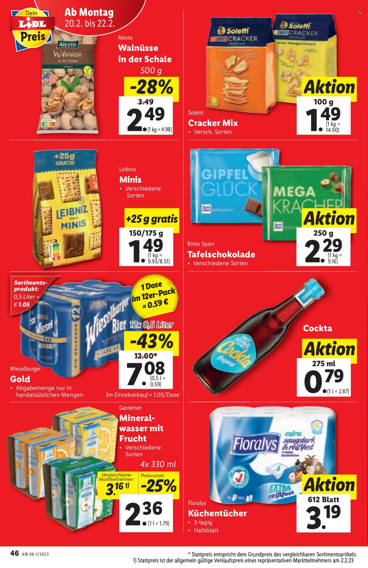 Angebote Lidl - 16.2.2023 - 22.2.2023. Seite 46