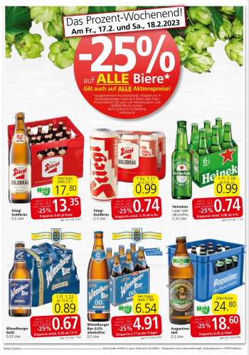 thumbnail - Heineken Lager oder alkoholfrei, 0,33 Liter