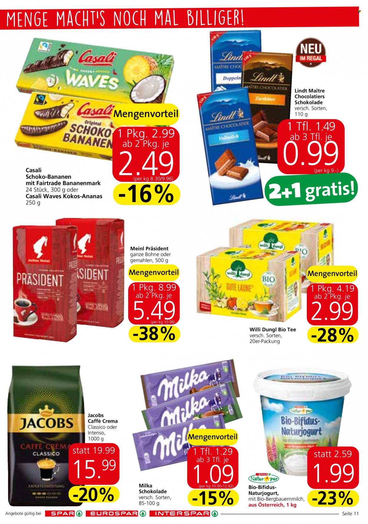 Angebote INTERSPAR - 16.2.2023 - 1.3.2023. Seite 11