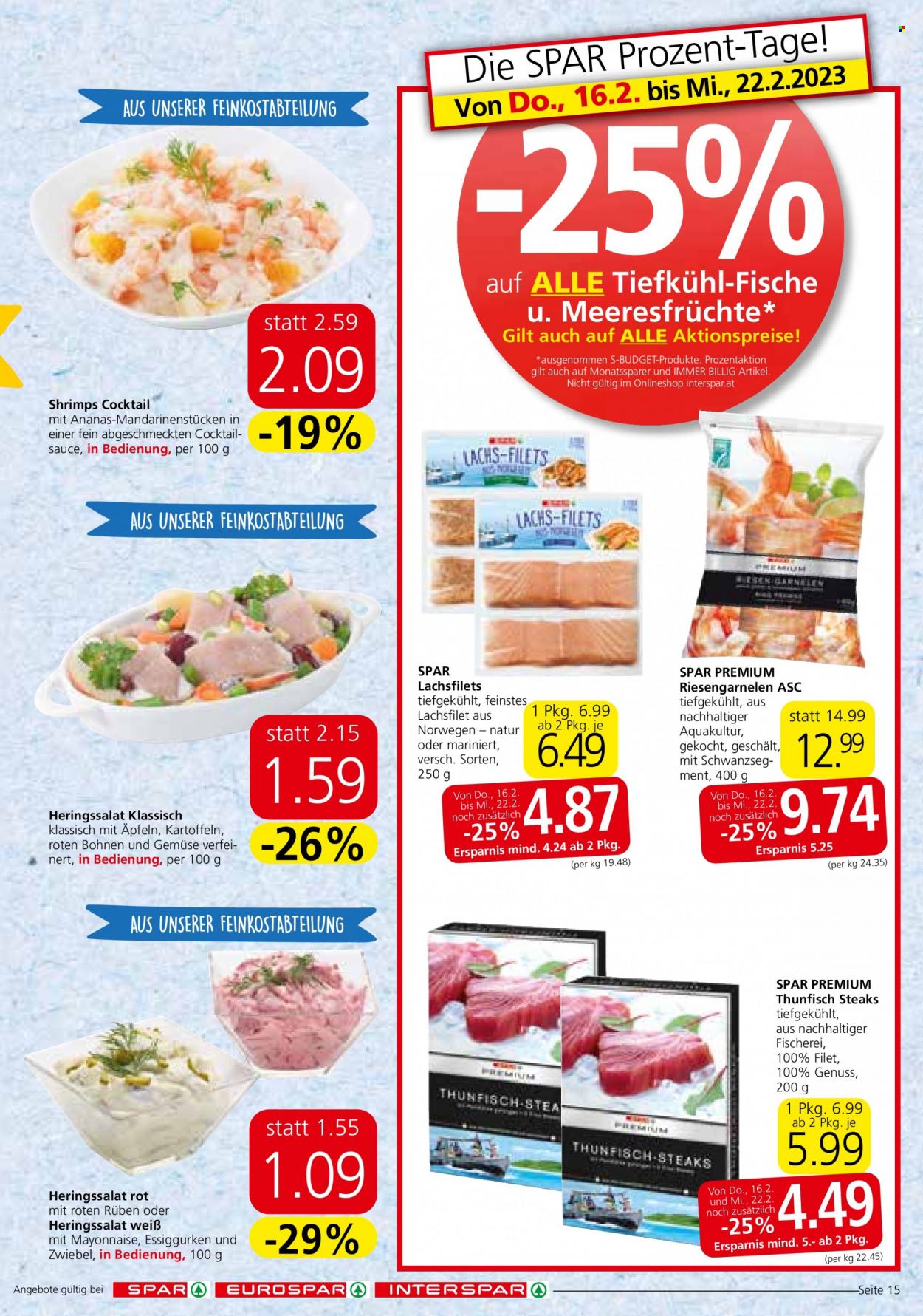 Angebote INTERSPAR - 16.2.2023 - 1.3.2023. Seite 15