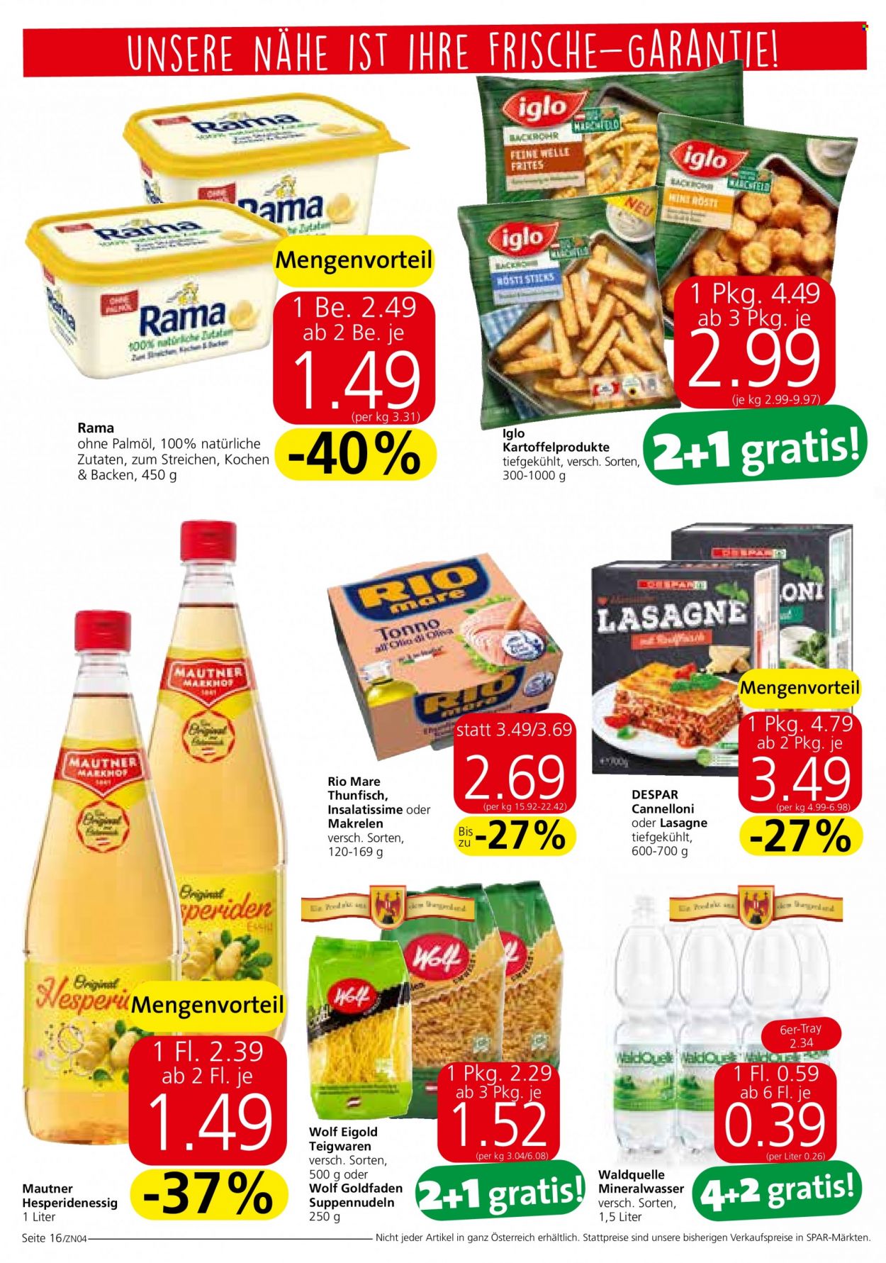 Angebote INTERSPAR - 16.2.2023 - 1.3.2023. Seite 16