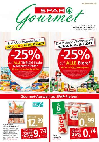 Angebote SPAR - 16.2.2023 - 1.3.2023.